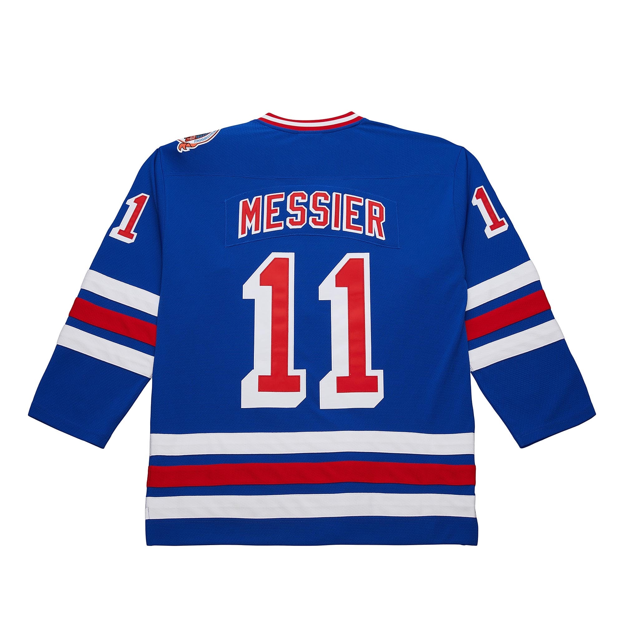 Mark Messier New York Rangers Big & Tall 1993/94 Blue Line 2.0 Jersey - Blue - Image 3
