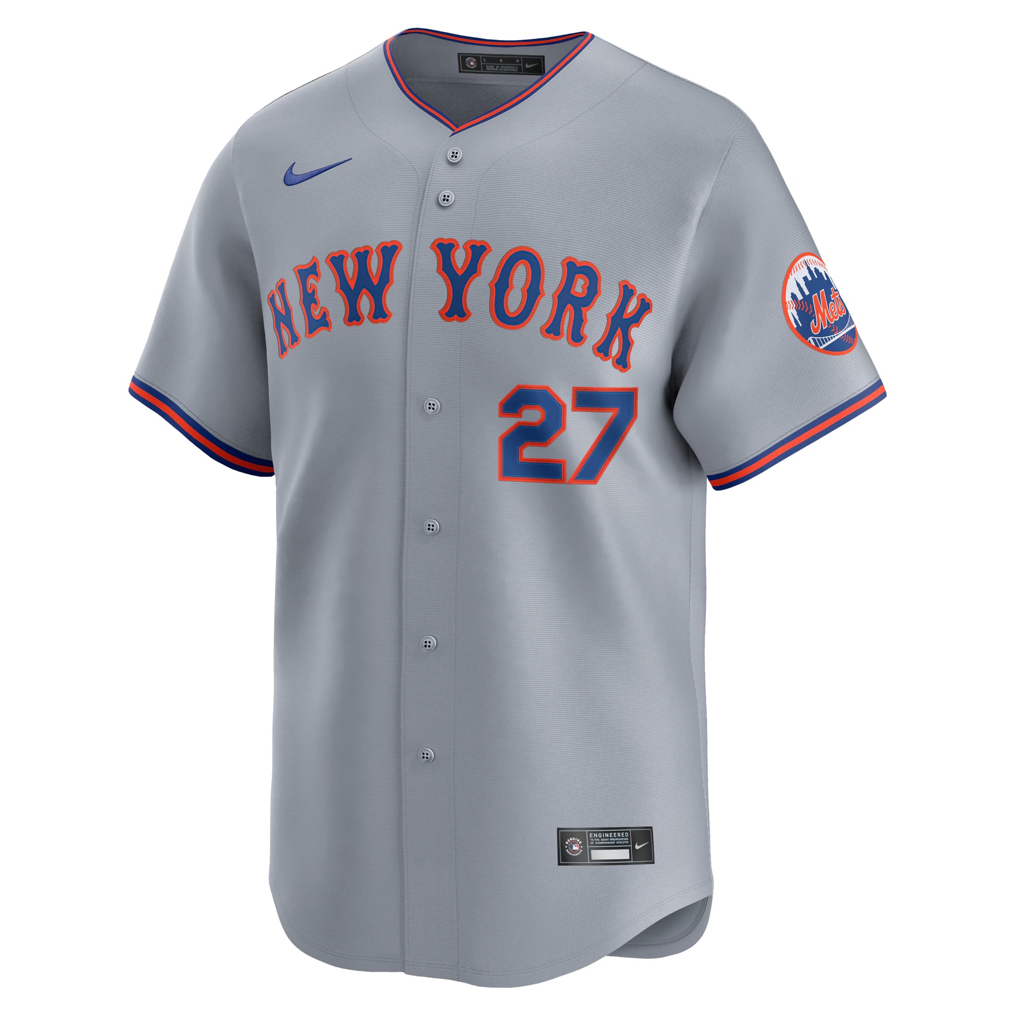 Mark Vientos New York Mets All-Star Limited Jersey - Gray - Image 8