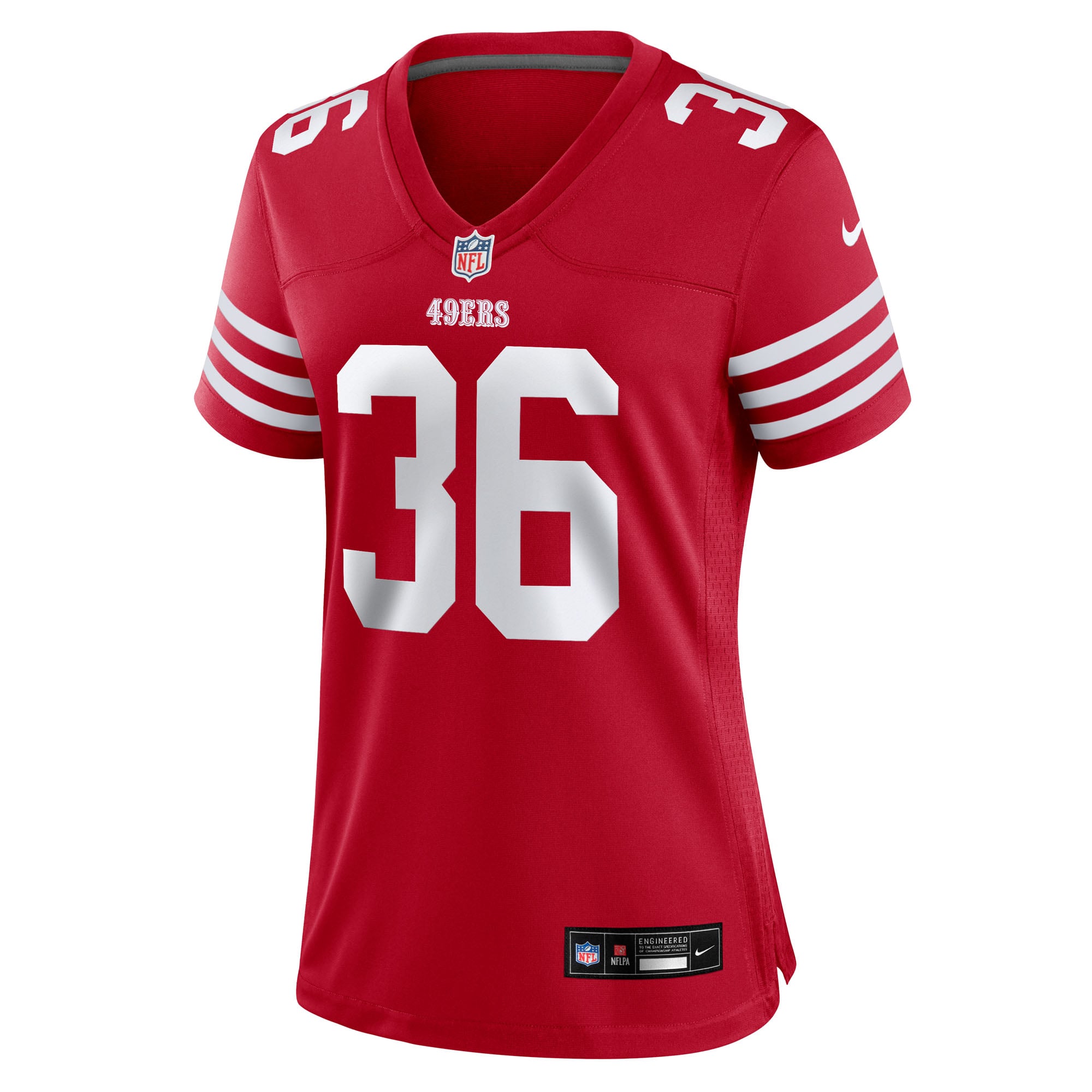Marques Sigle San Francisco 49ers Women's Team Game Jersey - Scarlet - Image 3