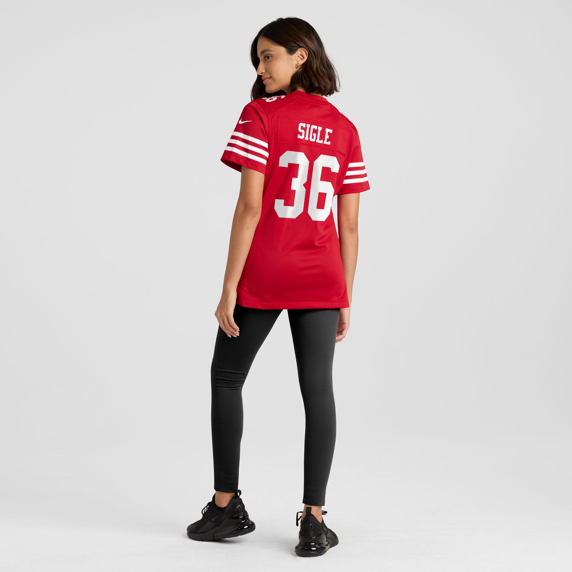 Marques Sigle San Francisco 49ers Women's Team Game Jersey - Scarlet - Image 6