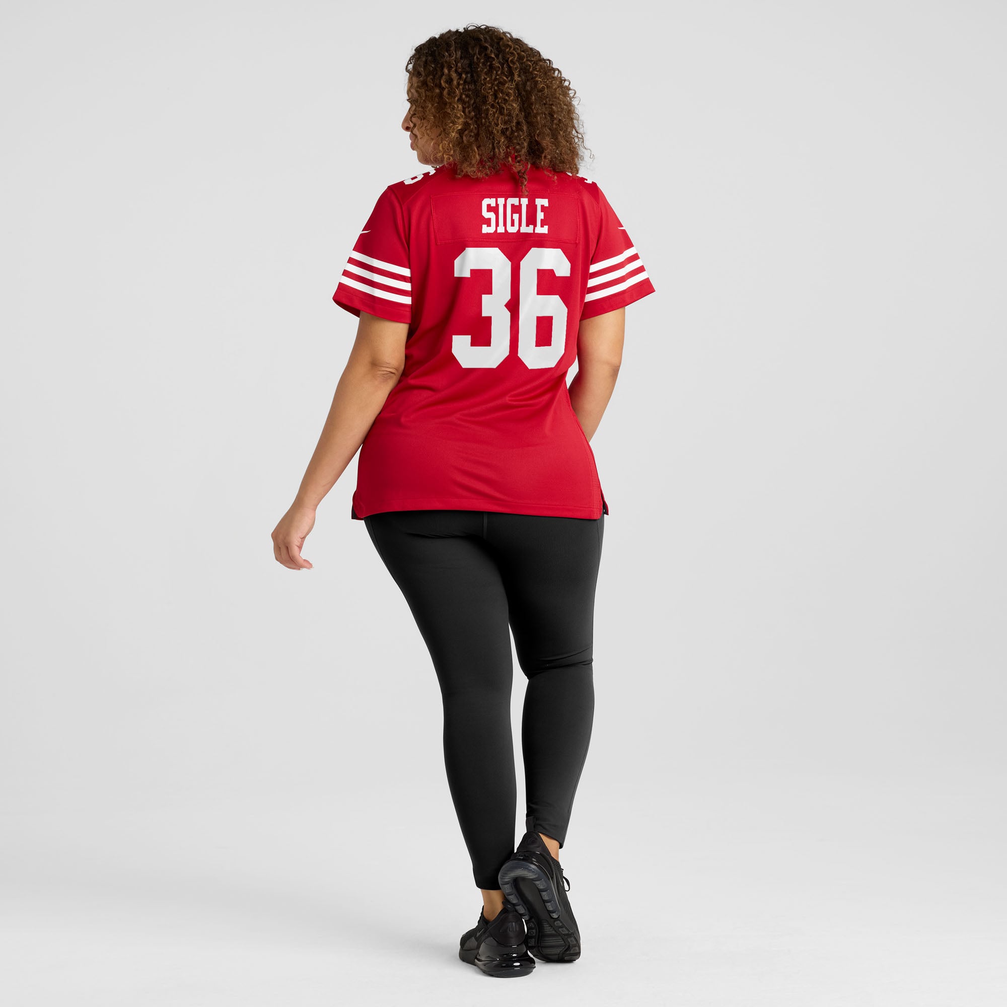 Marques Sigle San Francisco 49ers Women's Team Game Jersey - Scarlet - Image 8
