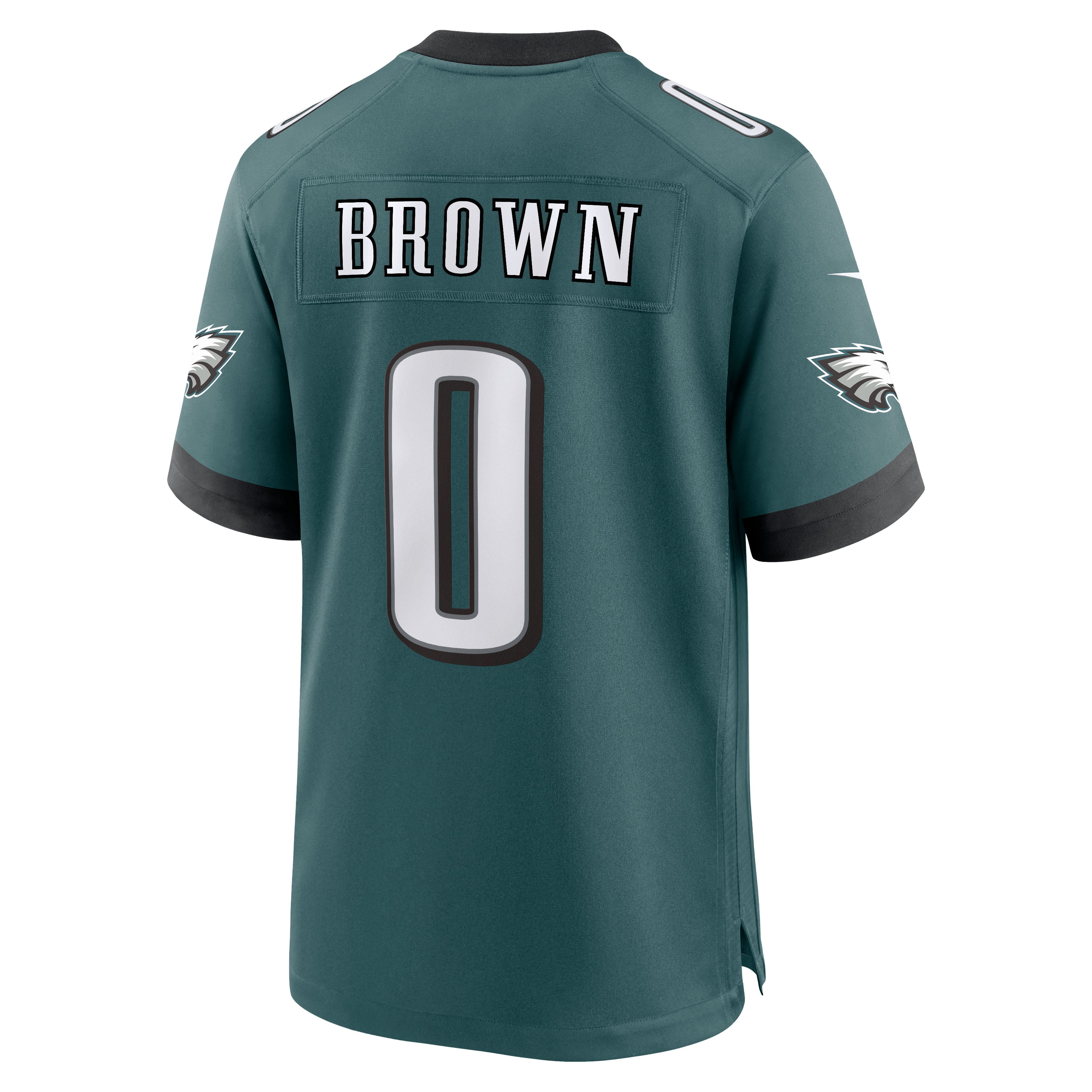 Marquise Brown Philadelphia Eagles Alternate 2 Game Jersey - Kelly Green - Midnight Green - Image 4