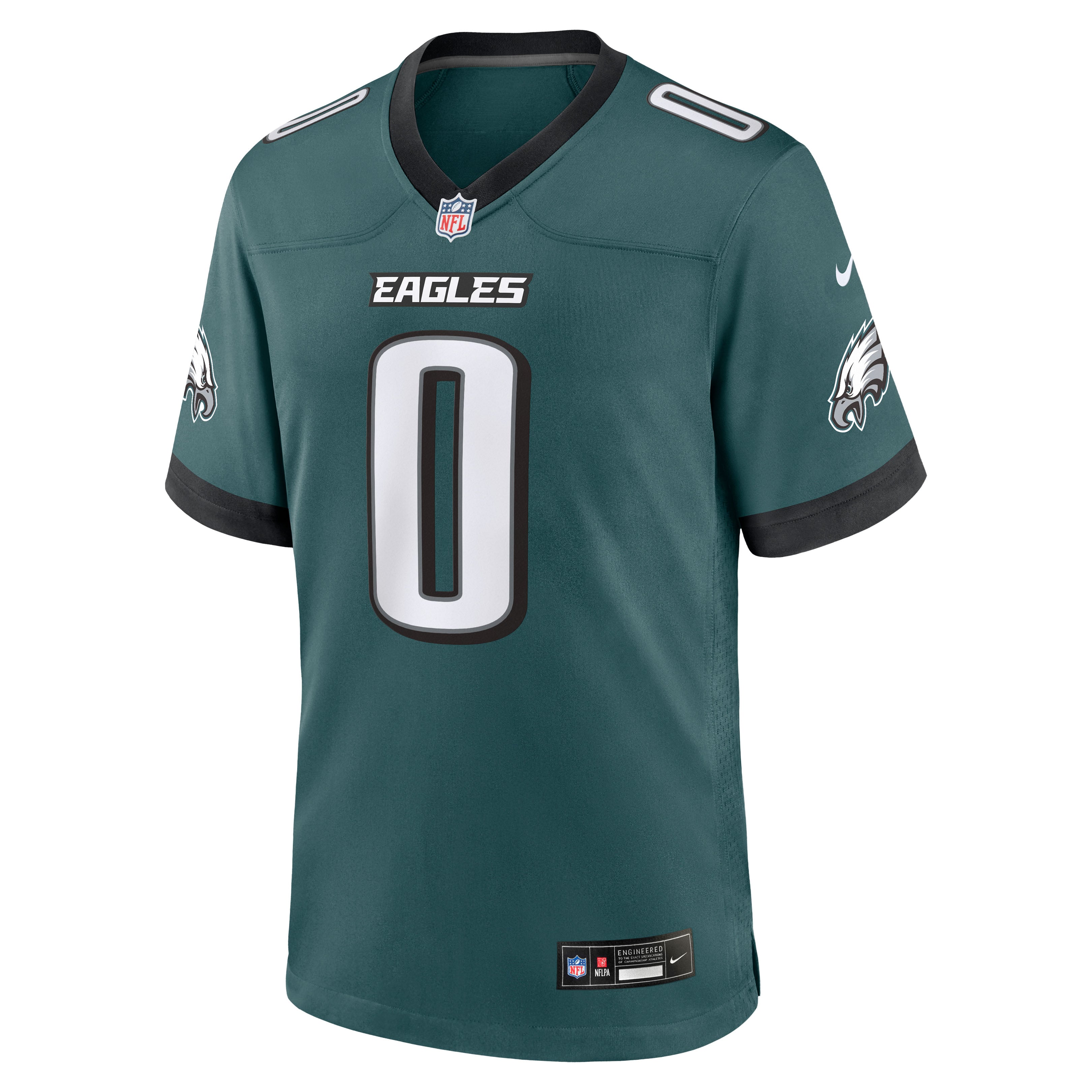 Marquise Brown Philadelphia Eagles Alternate 2 Game Jersey - Kelly Green - Midnight Green - Image 3