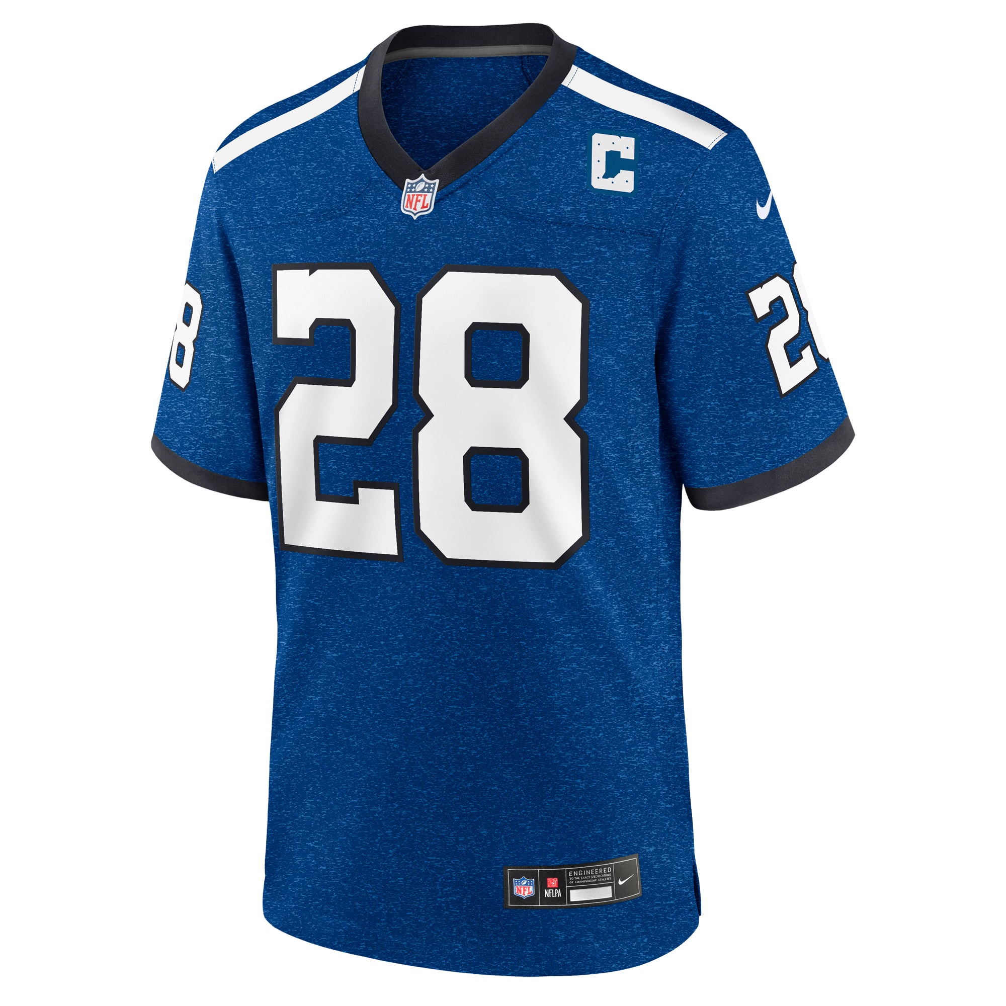 Marshall Faulk Indianapolis Colts Retired Player Alternate Game Jersey - Blue - Image 3