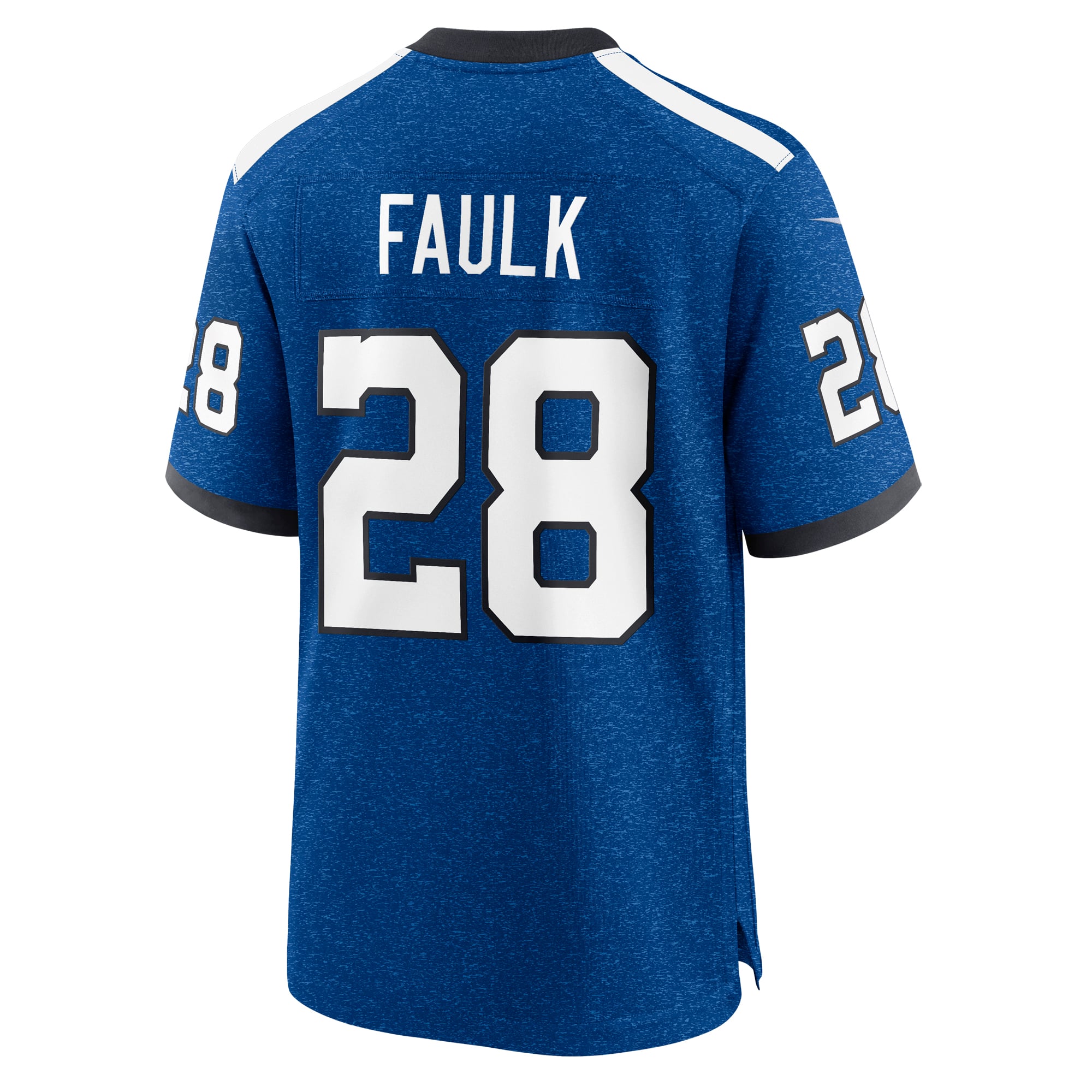Marshall Faulk Indianapolis Colts Retired Player Alternate Game Jersey - Blue - Image 4