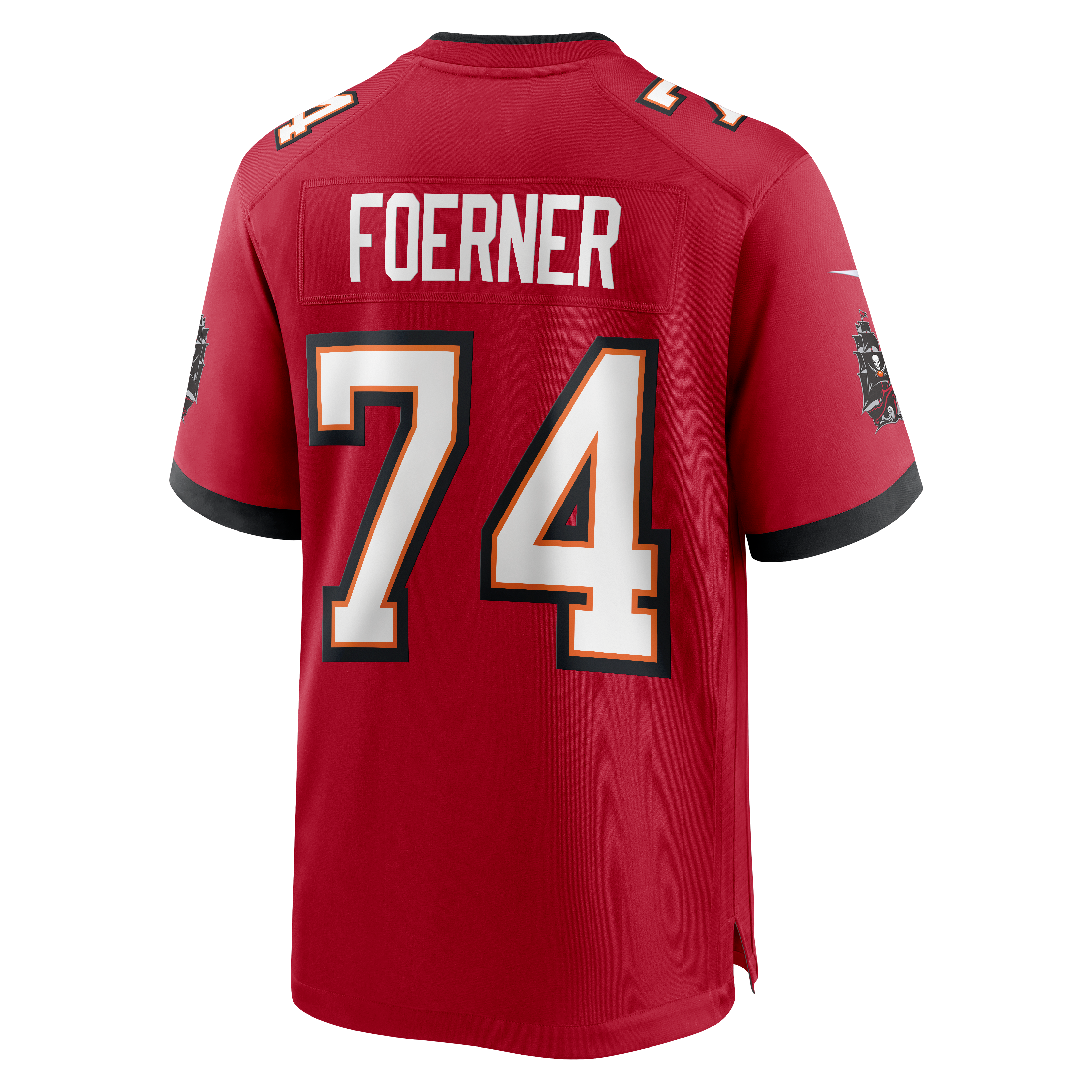 Marshall Foerner Tampa Bay Buccaneers Team Game Jersey - Red - Image 6