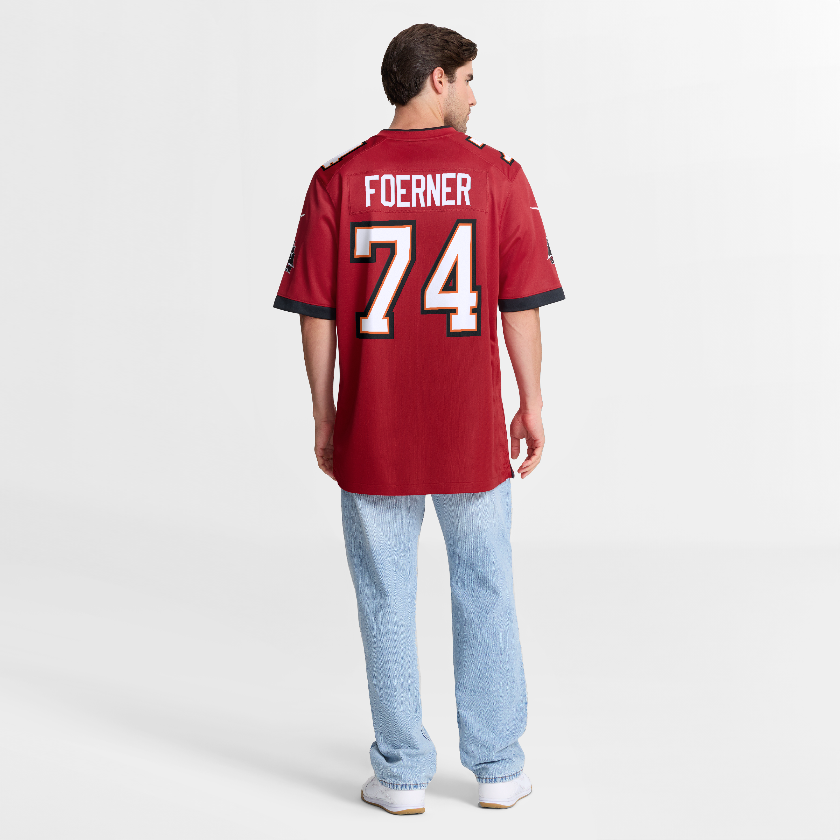 Marshall Foerner Tampa Bay Buccaneers Team Game Jersey - Red - Image 4