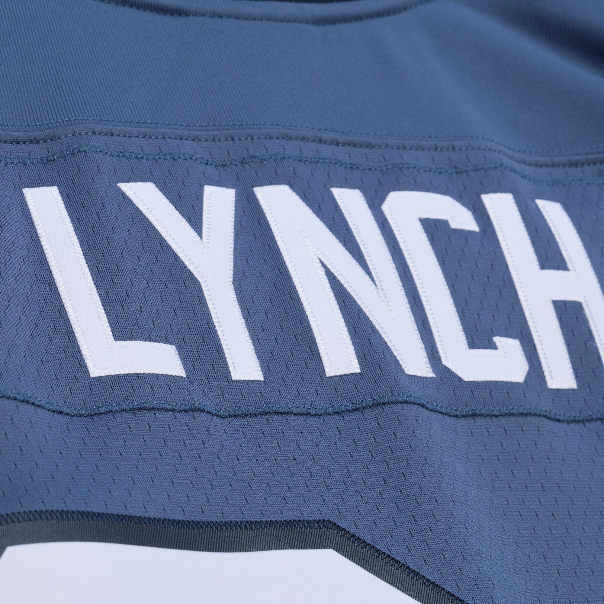 Marshawn Lynch Seattle Seahawks 2010 Legacy Throwback Jersey - Blue - Image 8