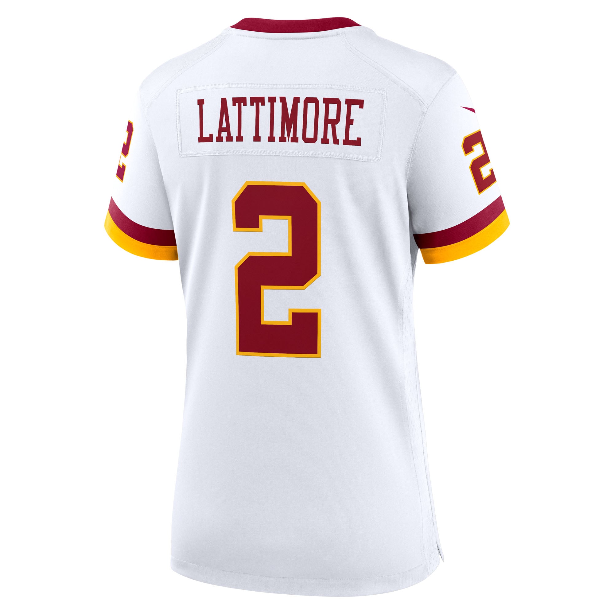 Marshon Lattimore Washington Commanders Women's Game Super Bowl Era Jersey - White - Image 4