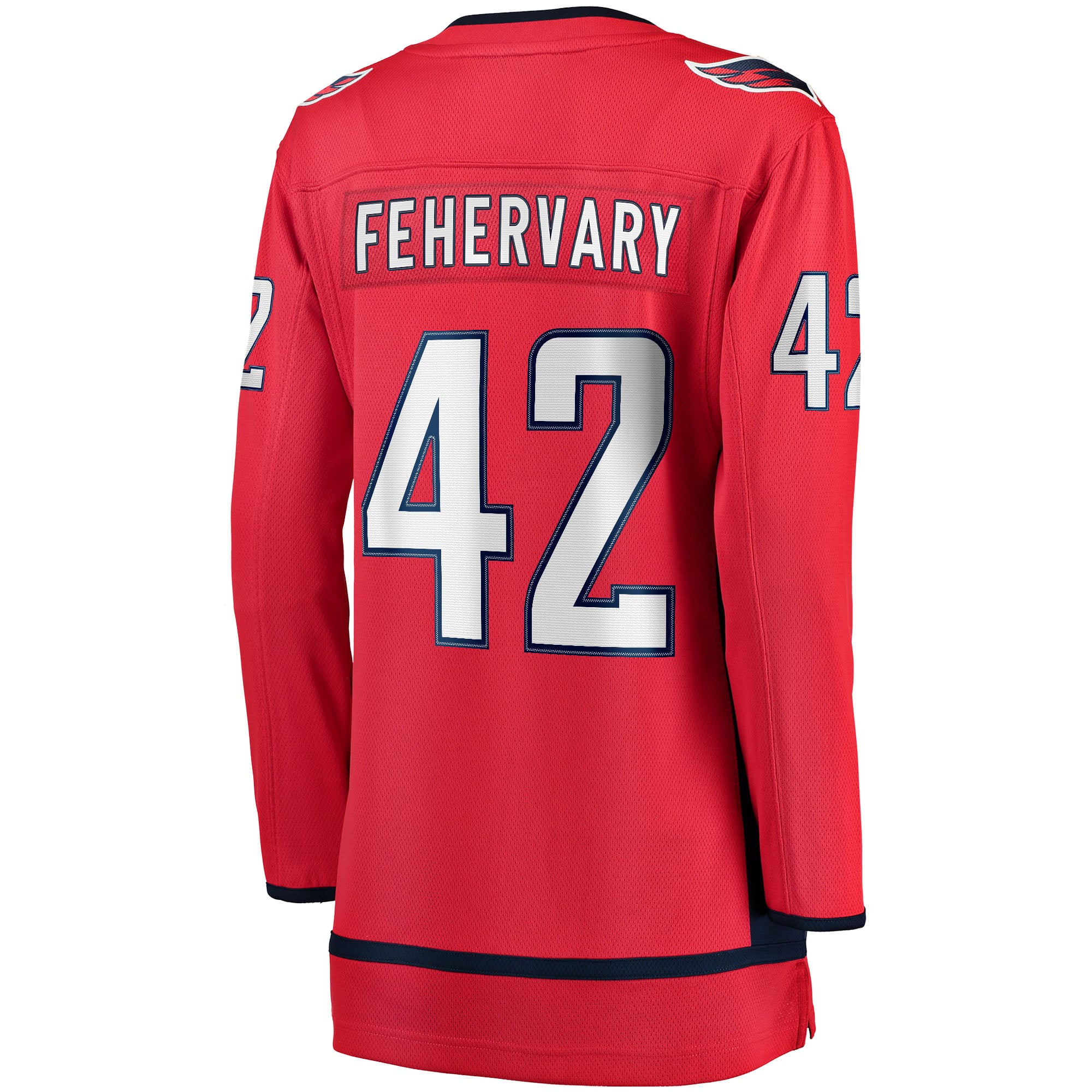 Martin Fehervary Washington Capitals Women's Home Breakaway Player Jersey - Red - Image 4