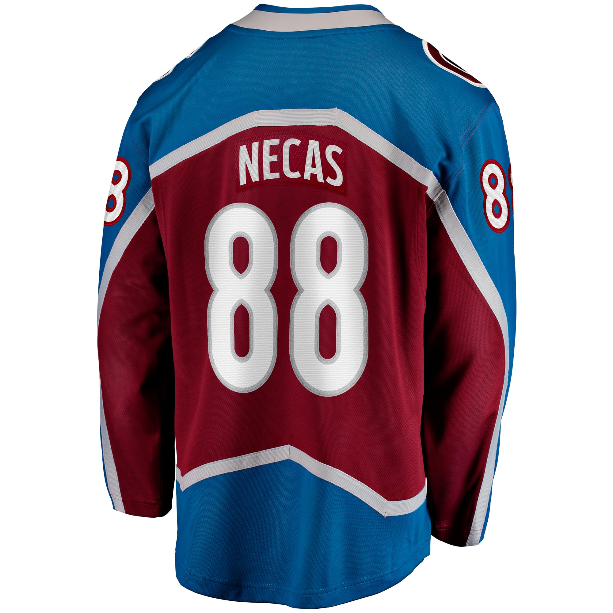 Martin Necas Colorado Avalanche Breakaway Player Jersey - Burgundy - Image 4