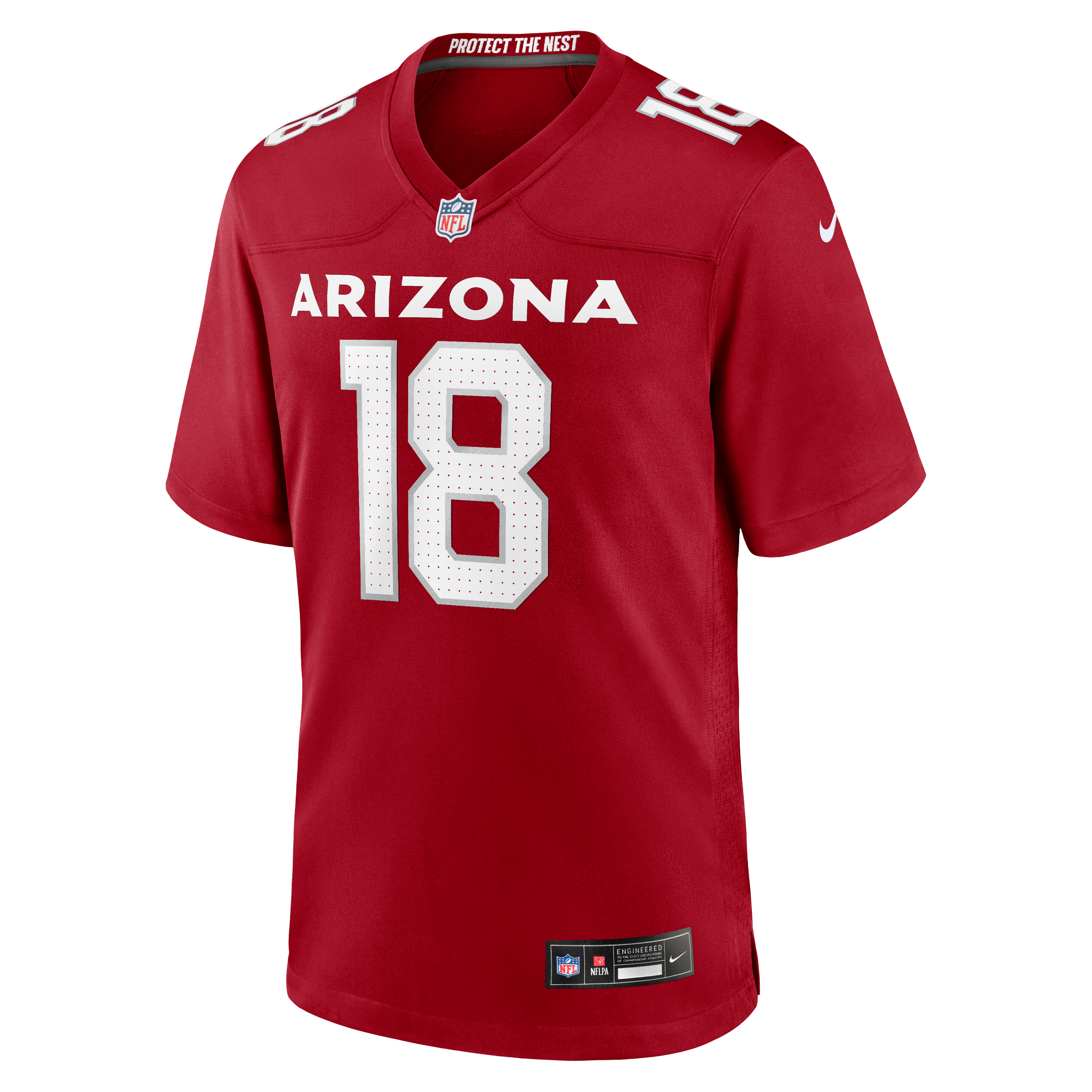 Marvin Harrison Jr. Arizona Cardinals Player Game Jersey - Cardinal - Image 3