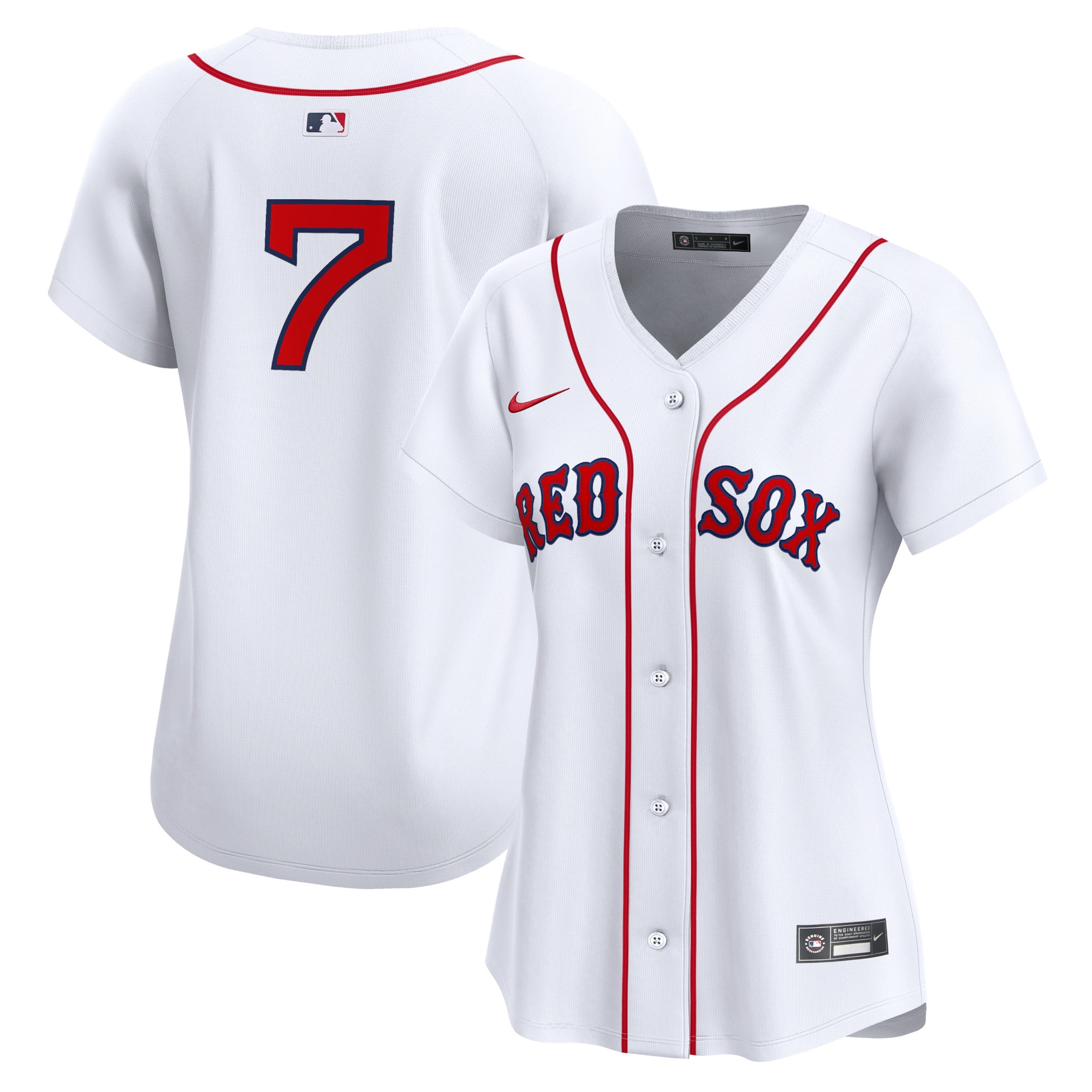 Masataka Yoshida Boston Red Sox Women's Home Limited Player Jersey - White - Image 2