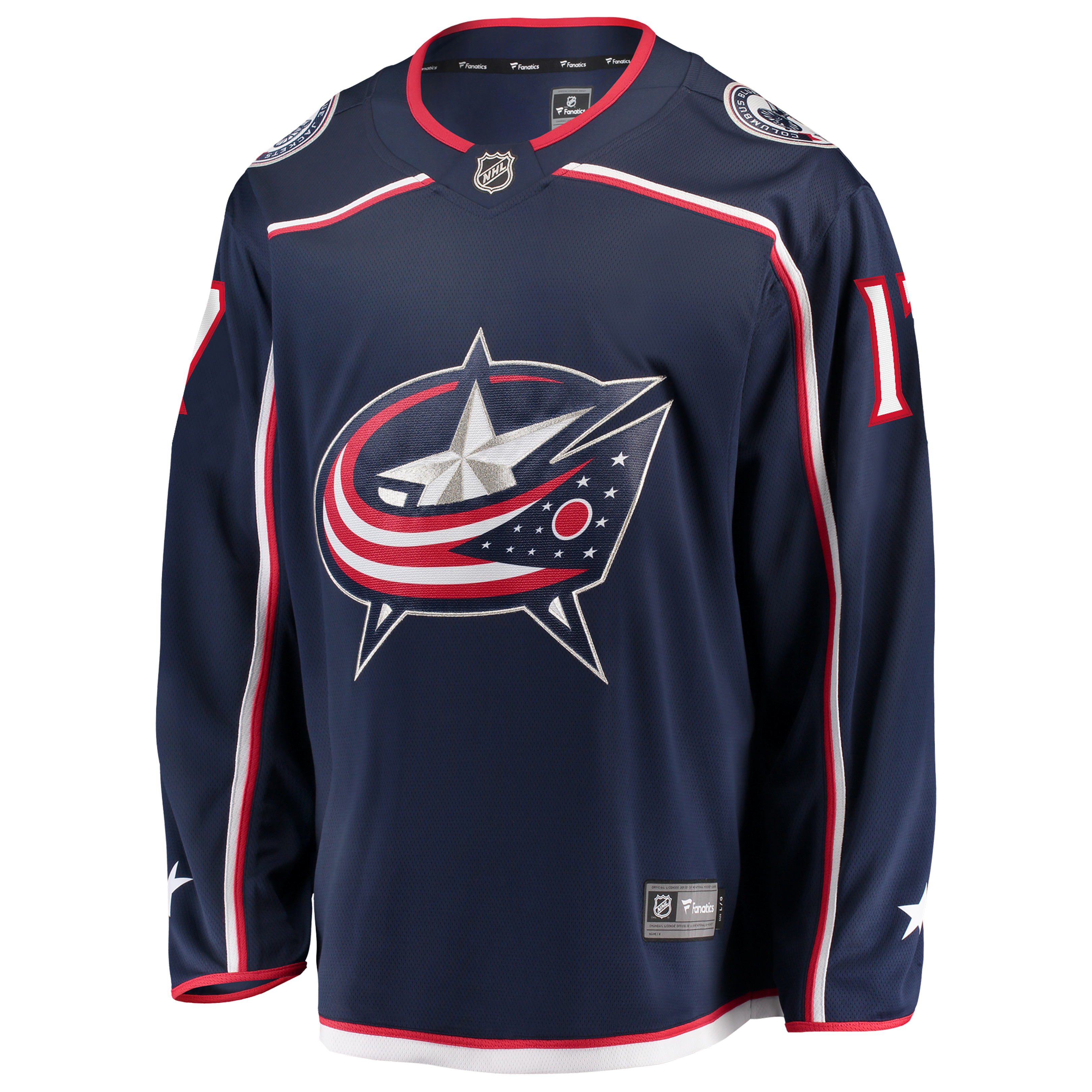 Mason Marchment Columbus Blue Jackets Home Premier Breakaway Player Jersey - Navy - Image 3