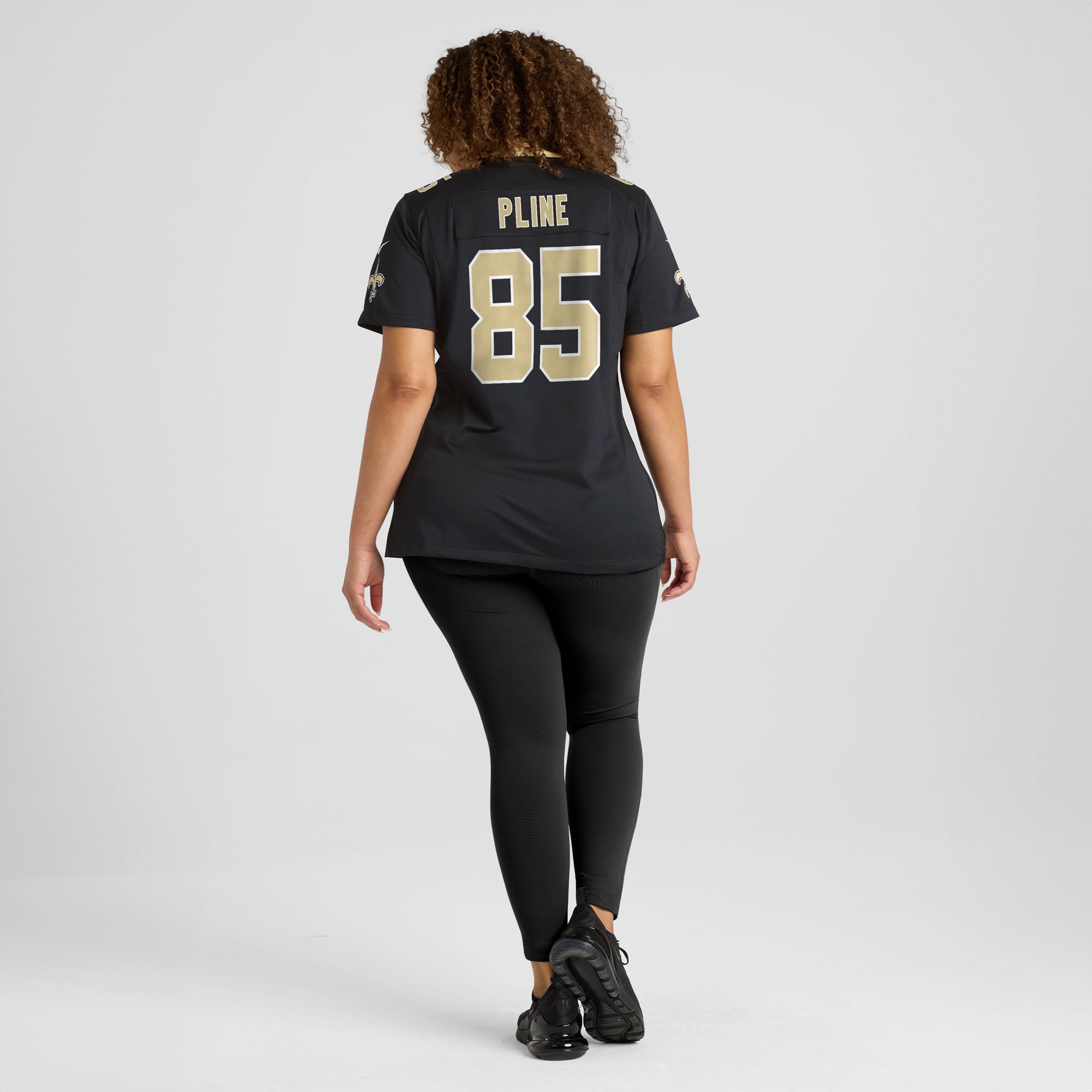 Mason Pline New Orleans Saints Women's Team Game Jersey - Black - Image 8