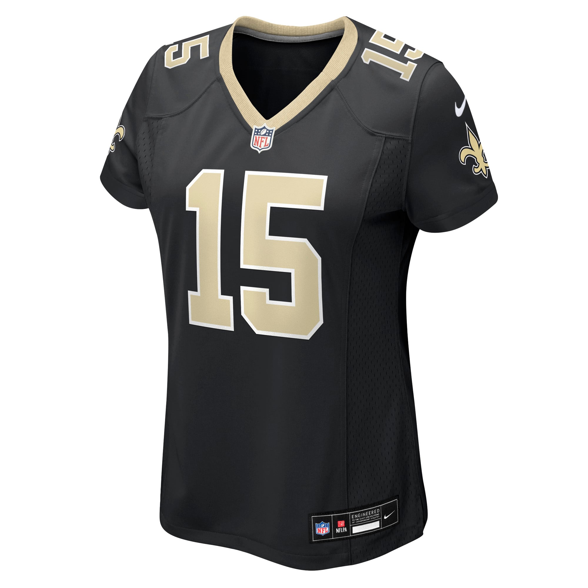 Mason Tipton New Orleans Saints Women's Team Game Jersey - Black - Image 3