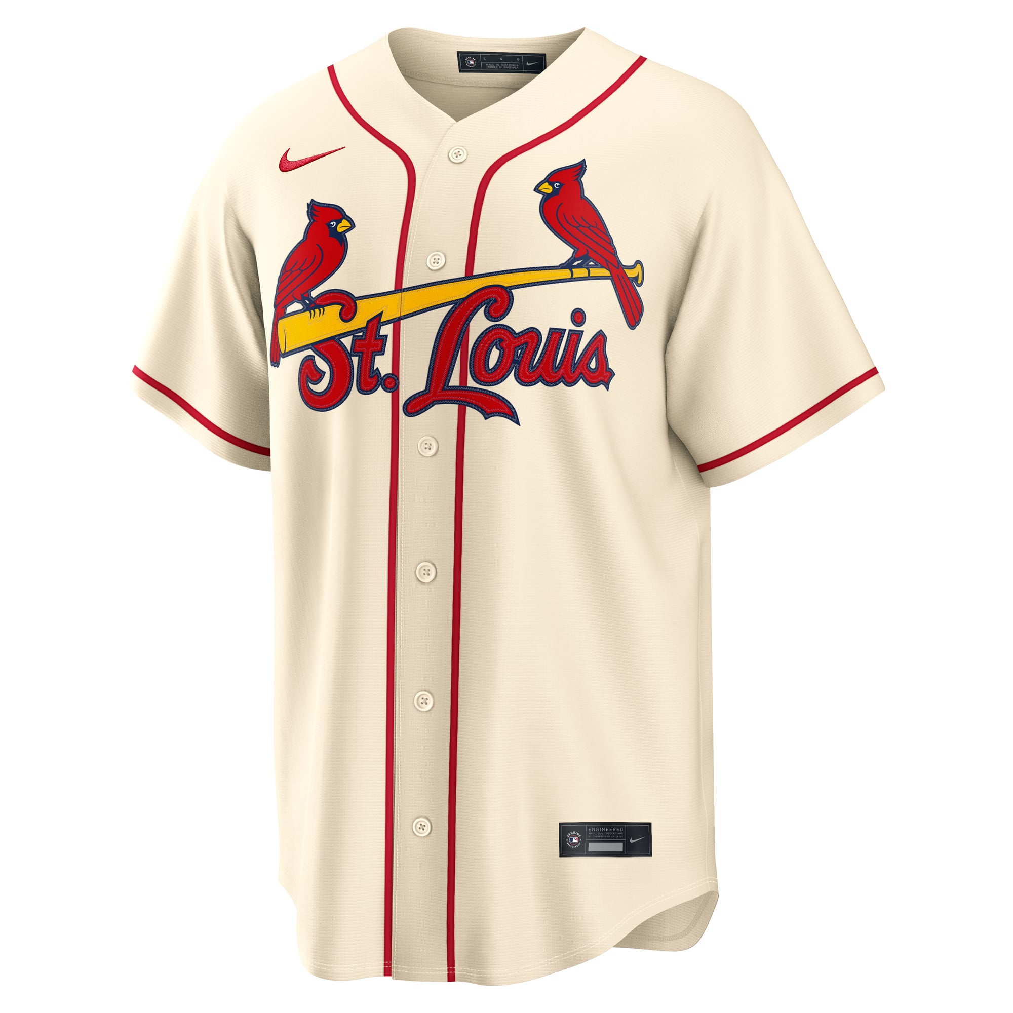 Masyn Winn St. Louis Cardinals Alternate Jersey - Cream - Image 3