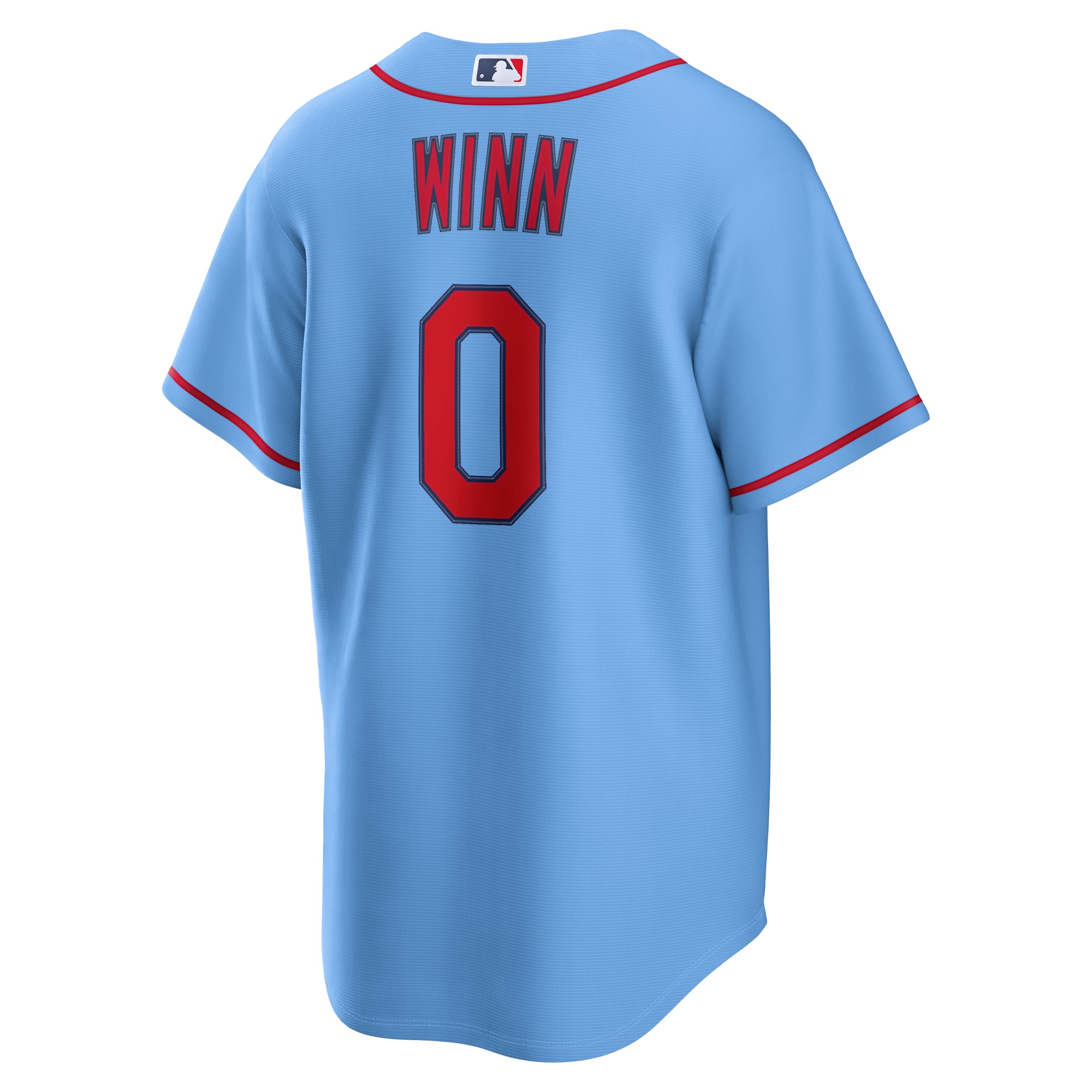 Masyn Winn St. Louis Cardinals Home Jersey - Light Blue - Image 4