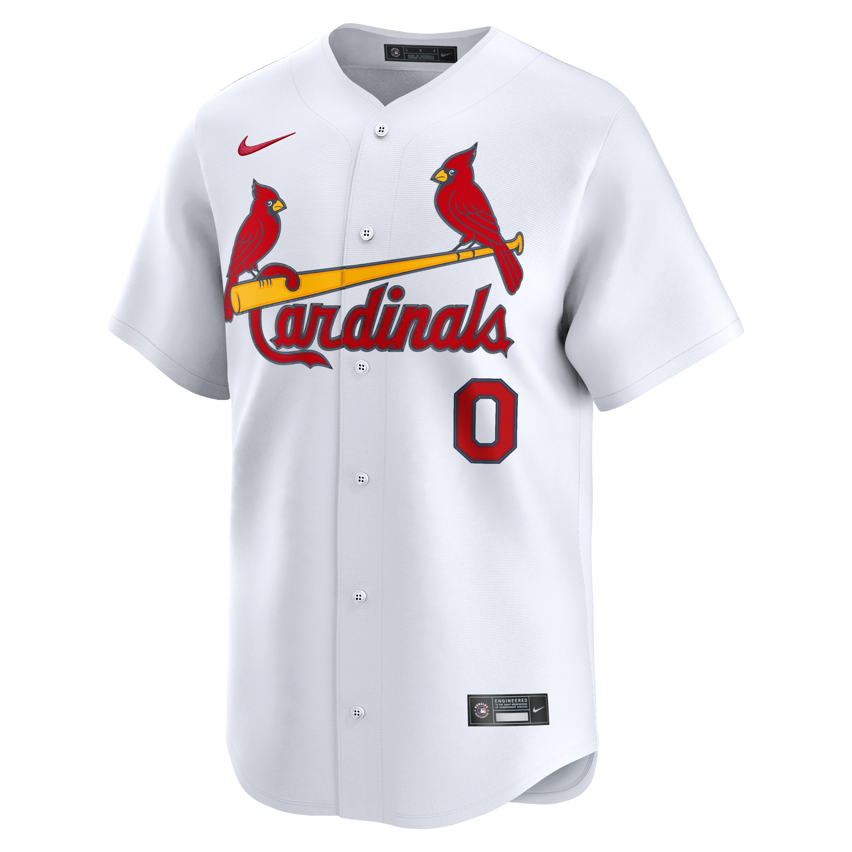 Masyn Winn St. Louis Cardinals Home Limited Jersey - White - Image 7