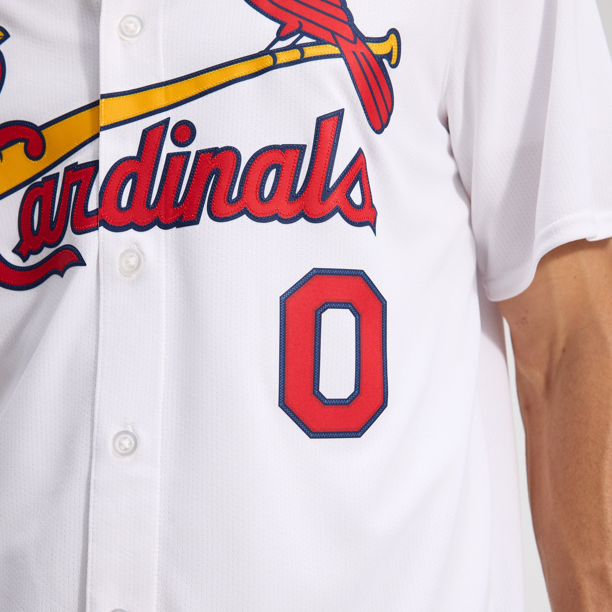 Masyn Winn St. Louis Cardinals Home Limited Jersey - White - Image 10