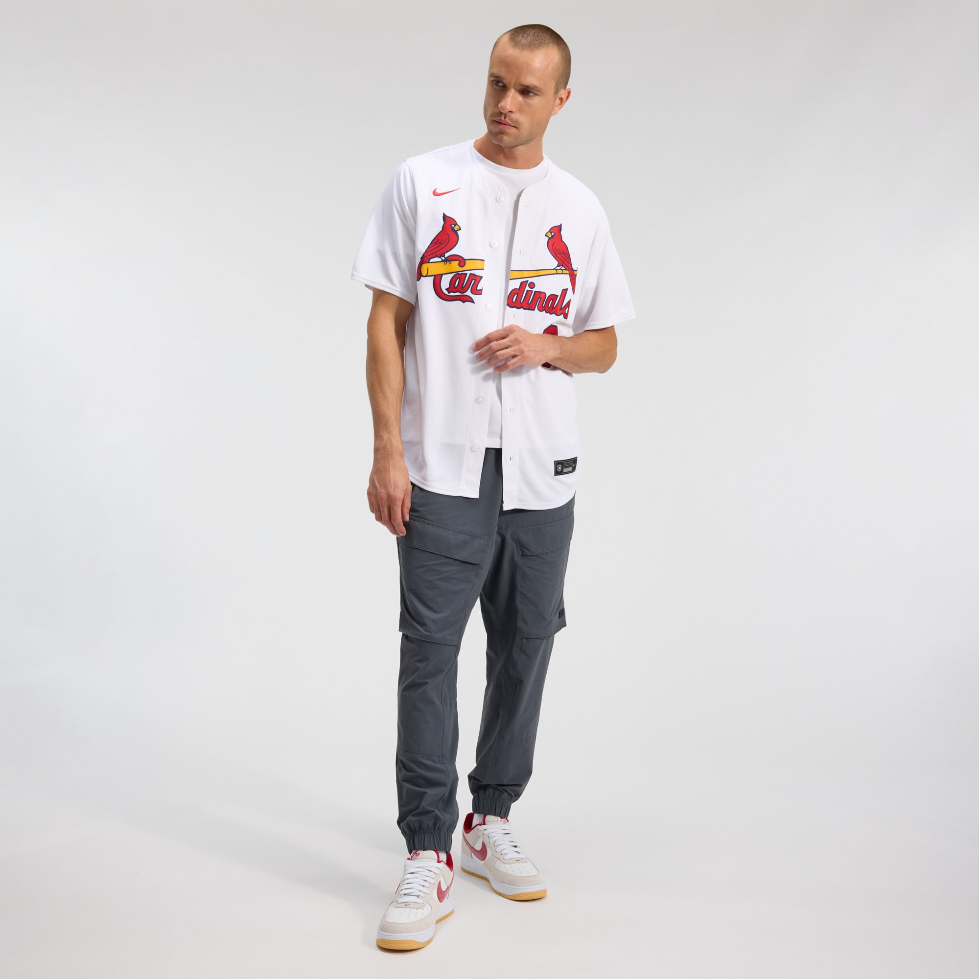Masyn Winn St. Louis Cardinals Home Limited Jersey - White - Image 5