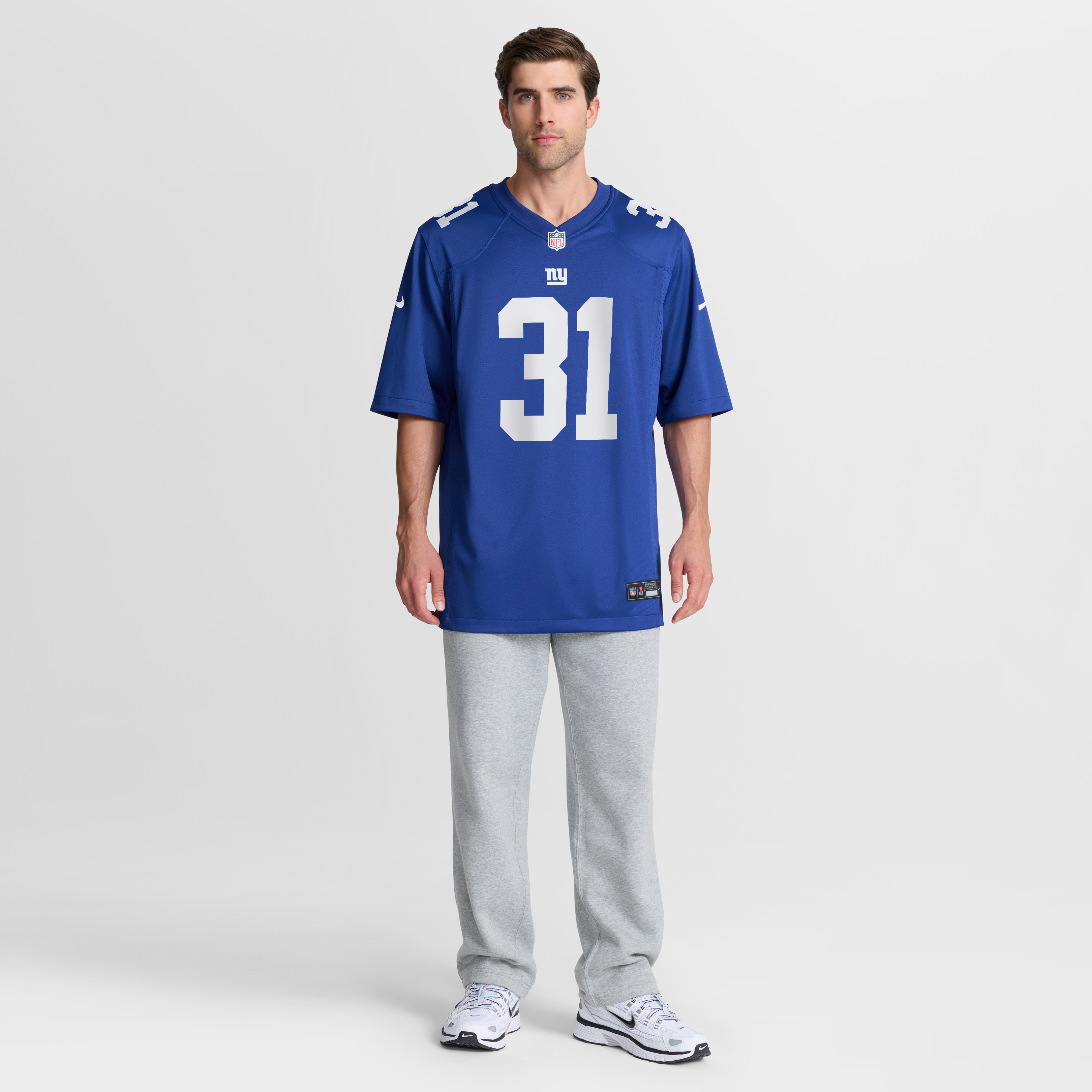 Matt Breida New York Giants Game Jersey - Royal - Image 8