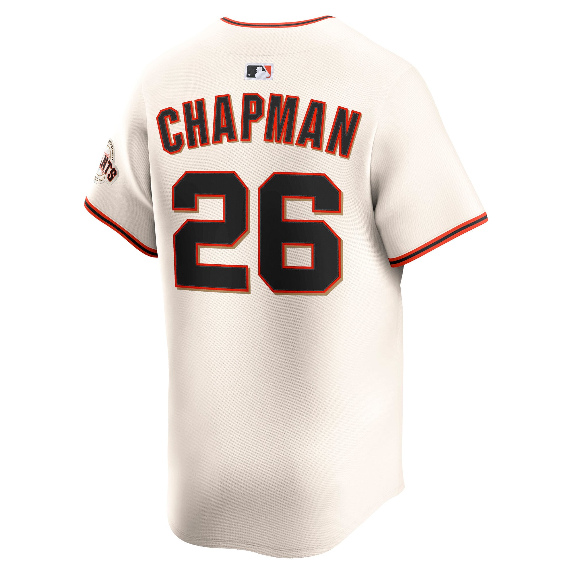 Matt Chapman San Francisco Giants Home Limited Player Jersey - Cream - Image 4