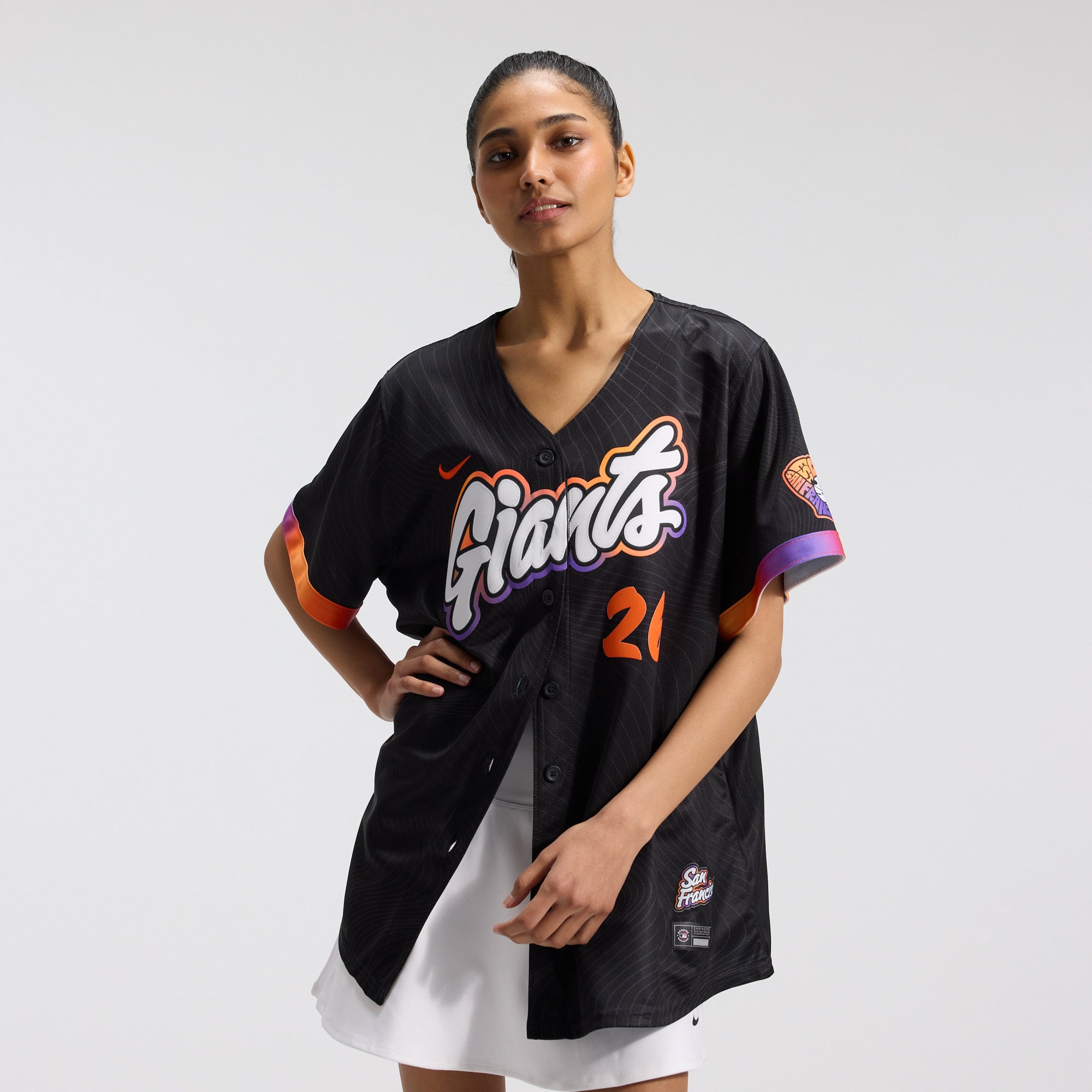 Matt Chapman San Francisco Giants Women's 2025 City Connect Limited Jersey - Anthracite - Image 3
