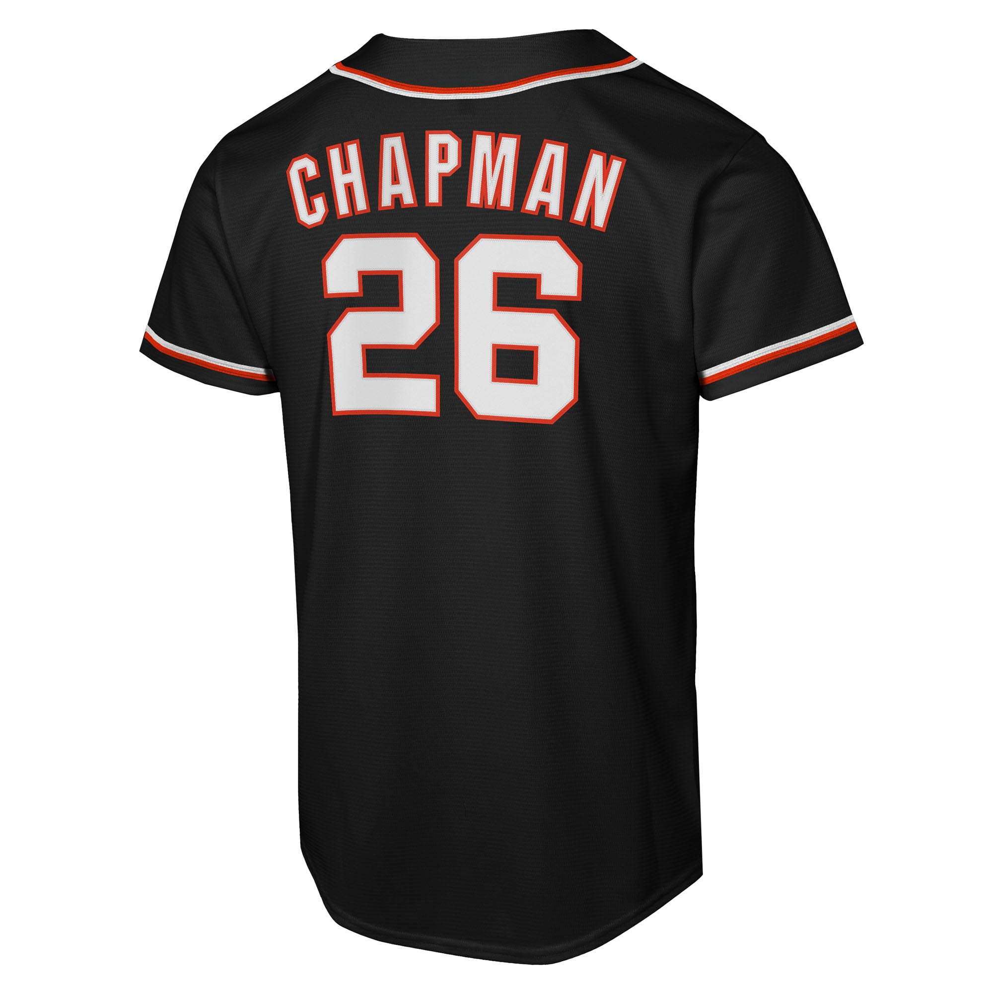 Matt Chapman San Francisco Giants Youth Fashion Player Jersey - Black - Image 4