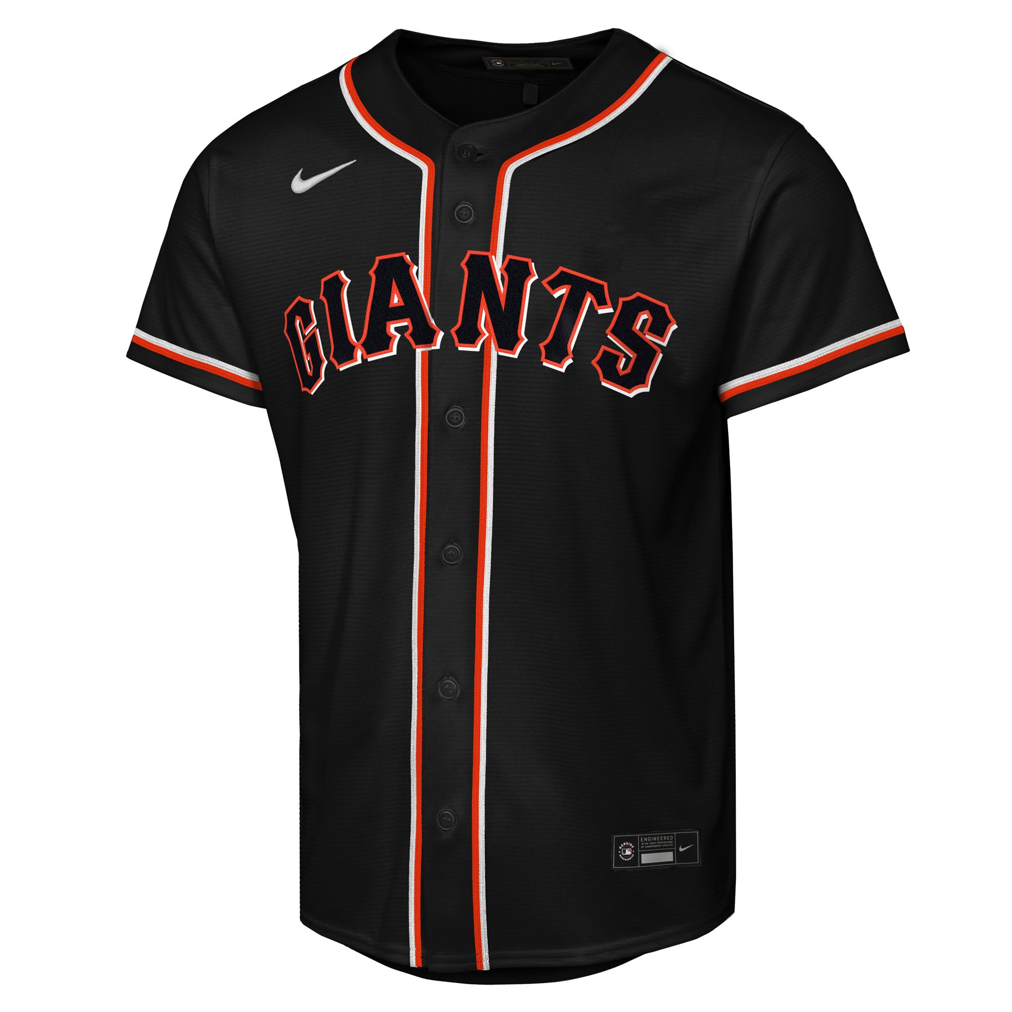 Matt Chapman San Francisco Giants Youth Fashion Player Jersey - Black - Image 3