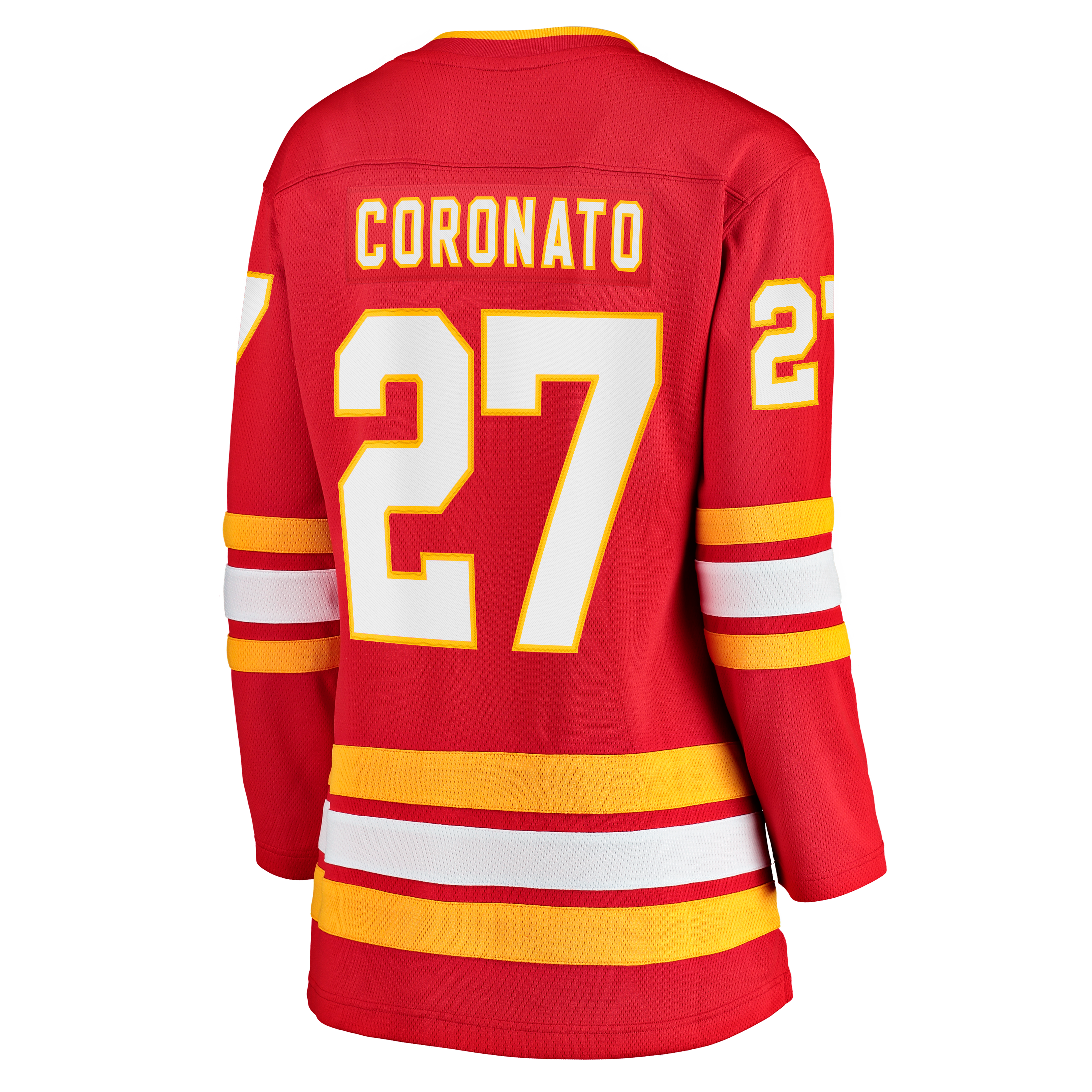 Matt Coronato Calgary Flames Women's Home Breakaway Jersey - Red - Image 4