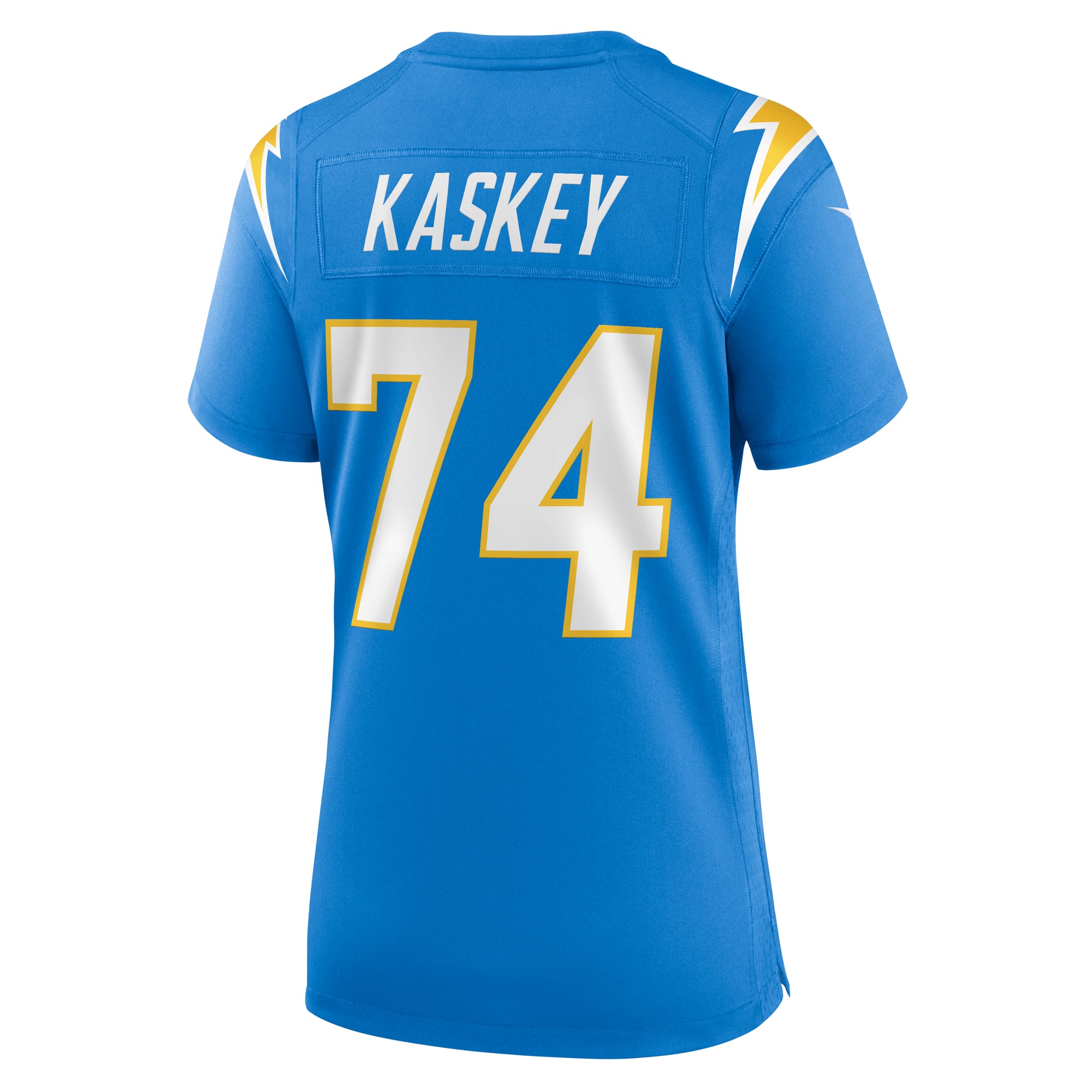 Matt Kaskey Los Angeles Chargers Women's Team Game Jersey - Powder Blue - Image 4