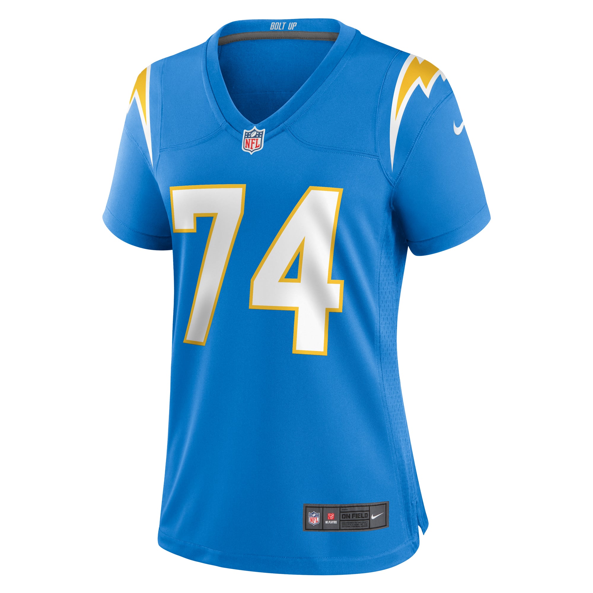 Matt Kaskey Los Angeles Chargers Women's Team Game Jersey - Powder Blue - Image 3