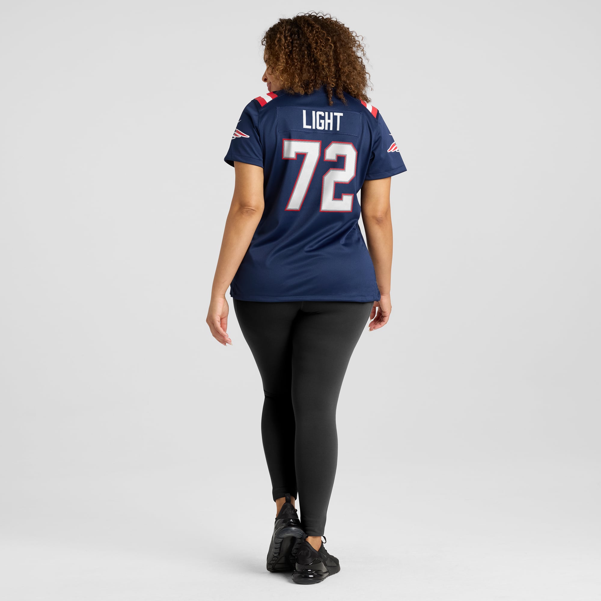 Matt Light New England Patriots Women's Game Retired Player Jersey - Navy - Image 8
