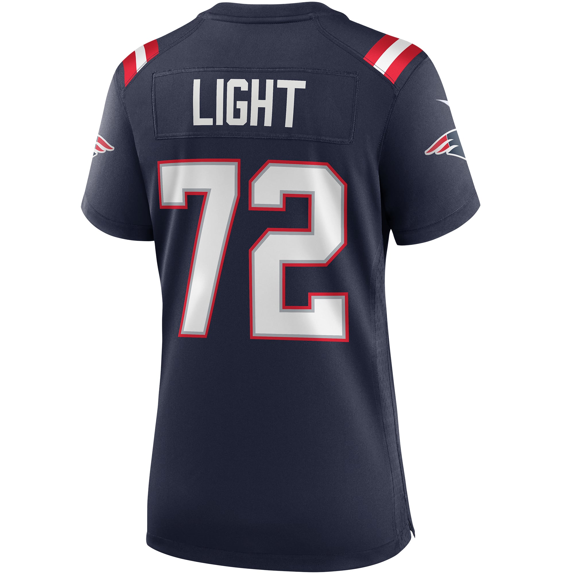 Matt Light New England Patriots Women's Game Retired Player Jersey - Navy - Image 4