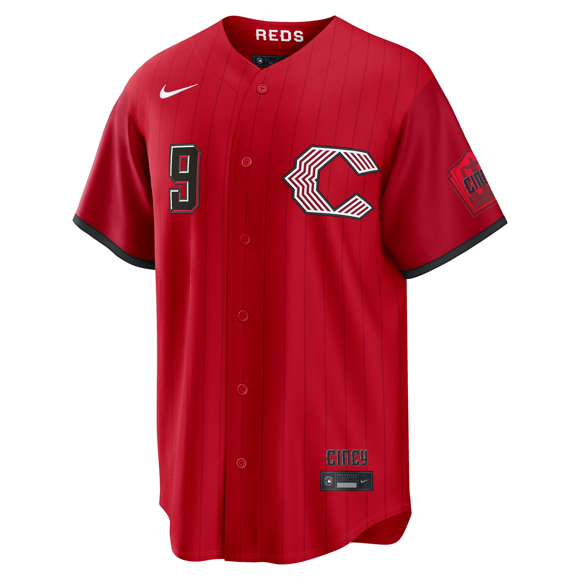 Matt McLain Cincinnati Reds 2026 City Connect Stadium Jersey - Red - Image 3