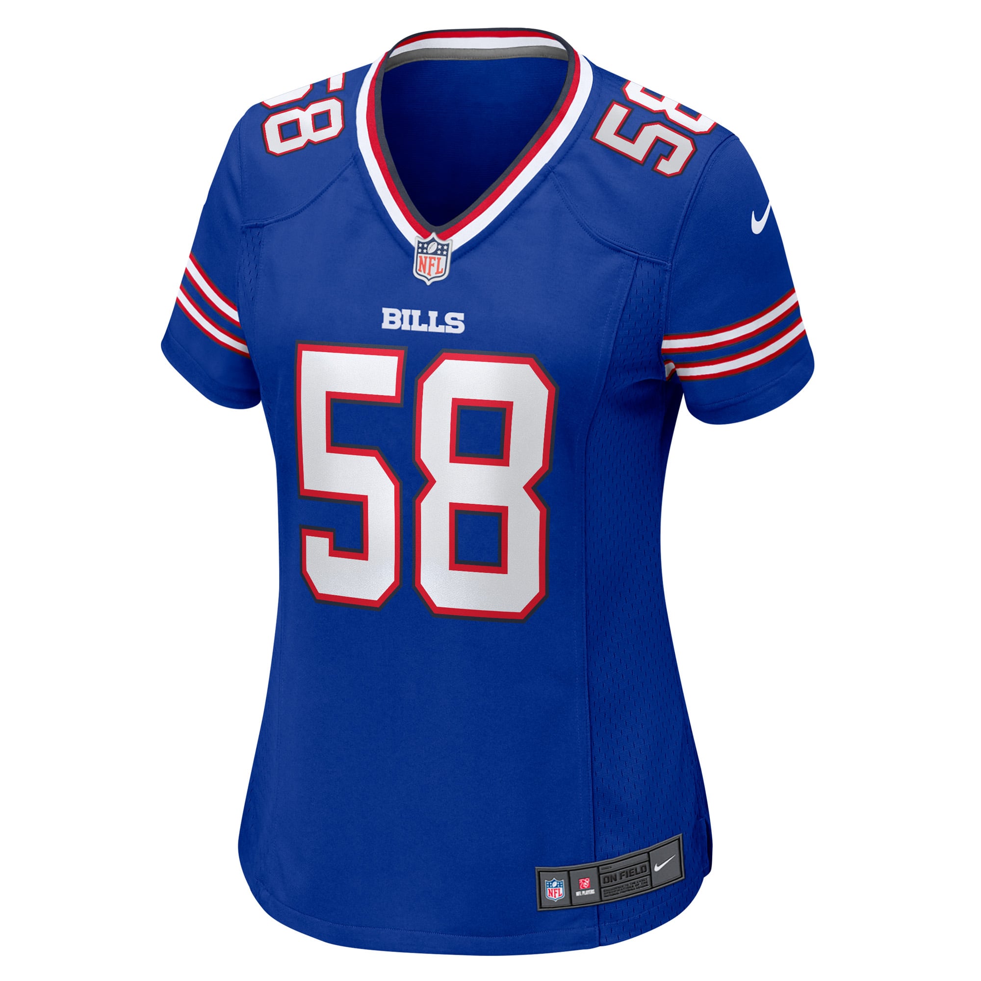 Matt Milano Buffalo Bills Women's Game Jersey - Royal - Image 3
