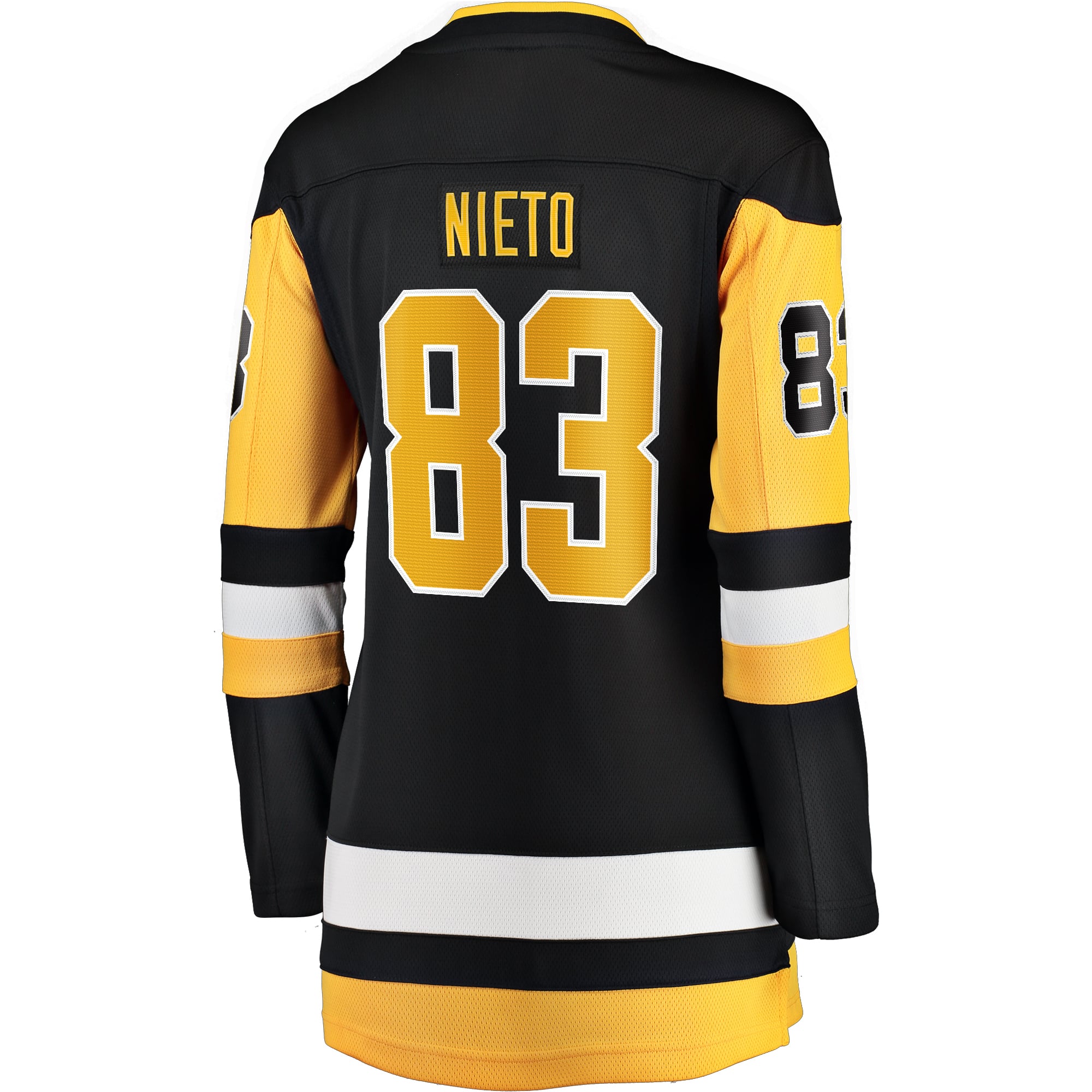Matt Nieto Pittsburgh Penguins Women's Home Breakaway Player Jersey - Black - Image 4