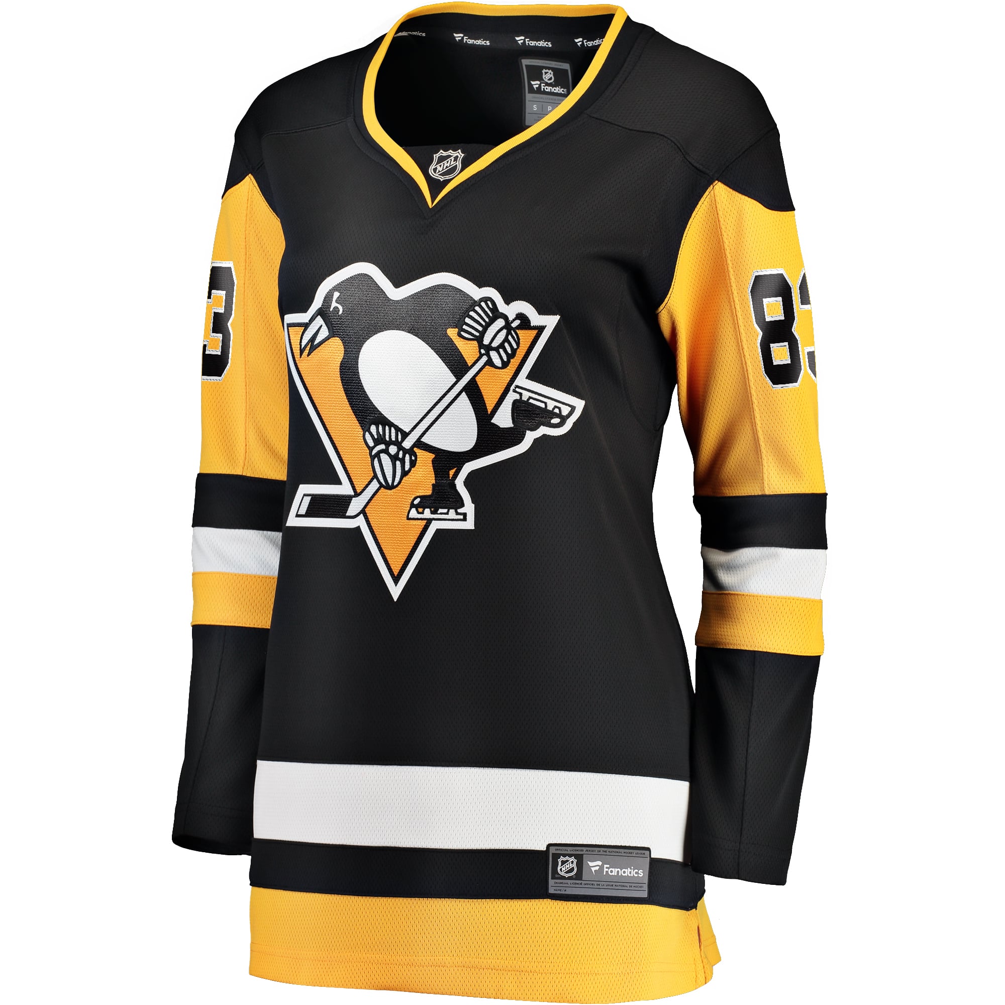 Matt Nieto Pittsburgh Penguins Women's Home Breakaway Player Jersey - Black - Image 3