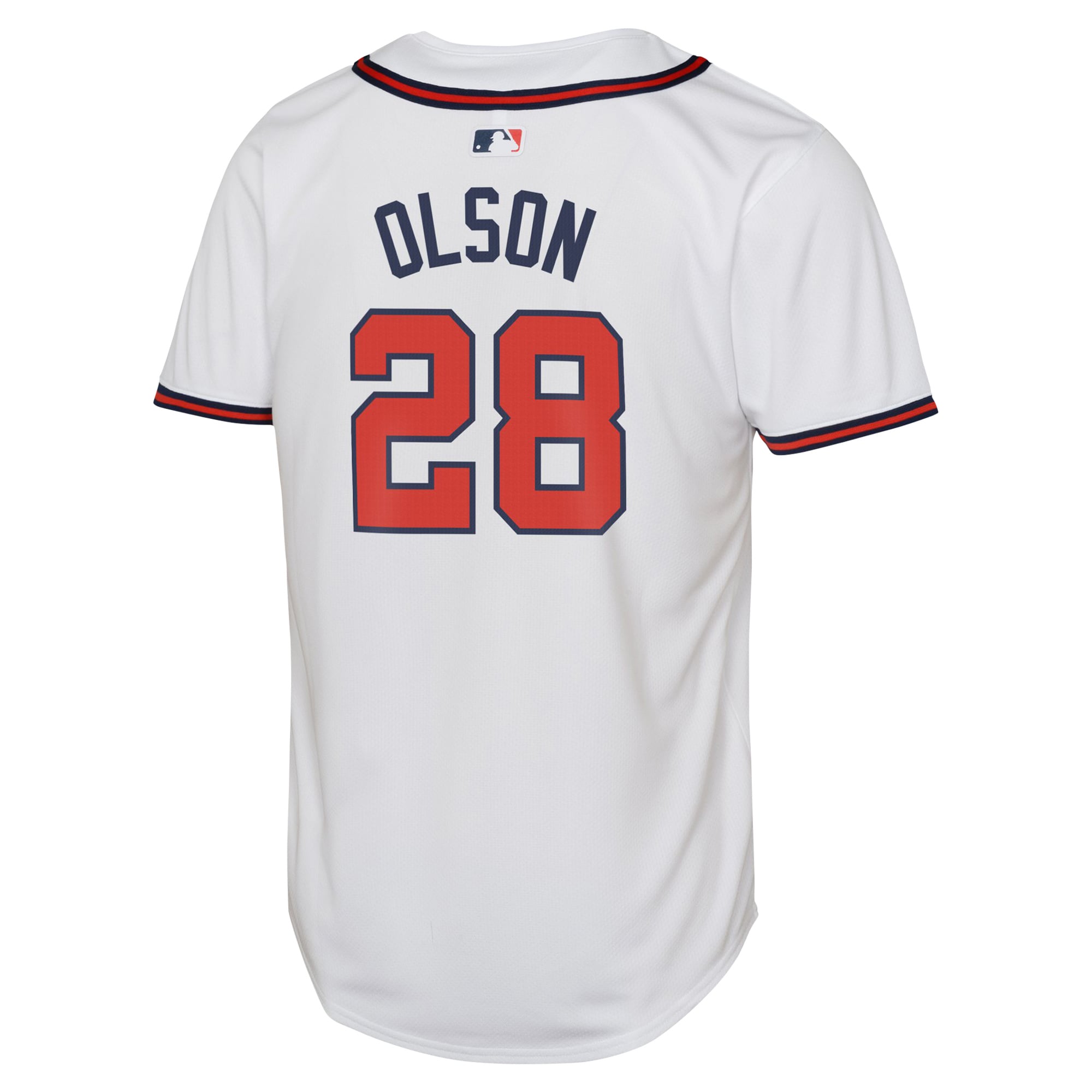 Matt Olson Atlanta Braves Youth Home Limited Player Jersey - White - Image 4