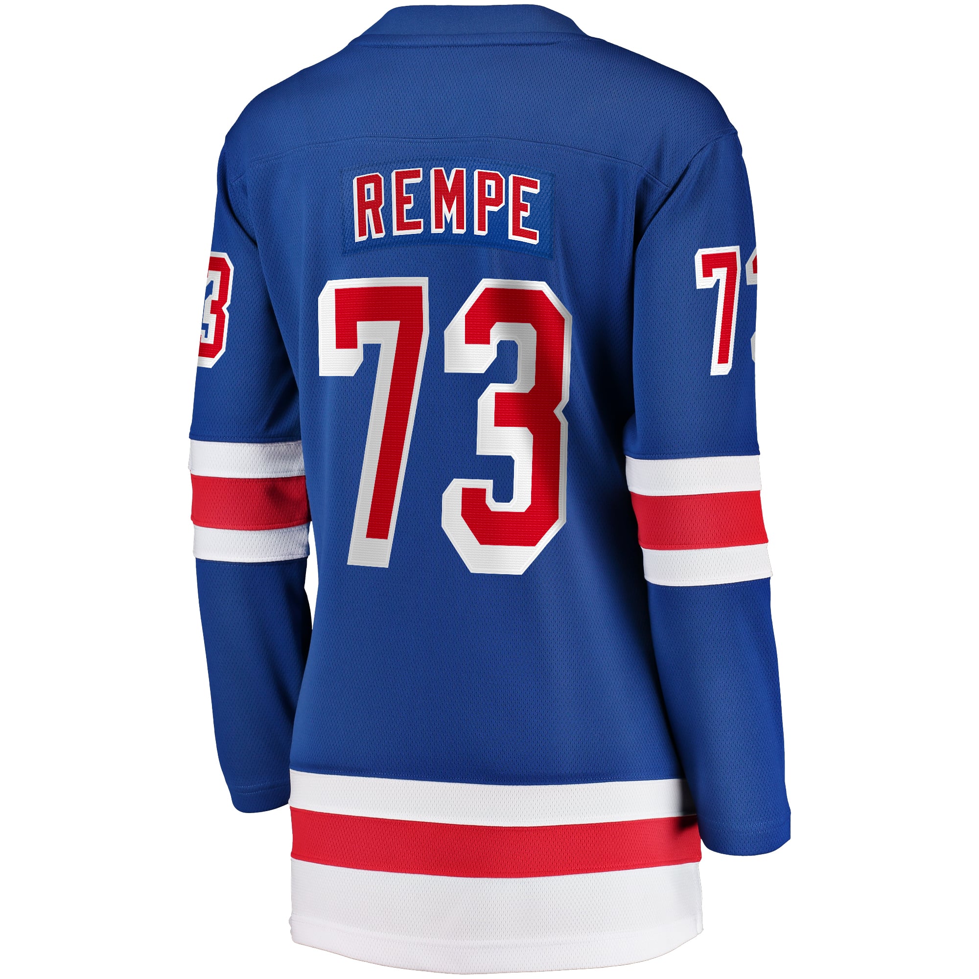 Matt Rempe New York Rangers Women's Home Breakaway Jersey - Blue - Image 4