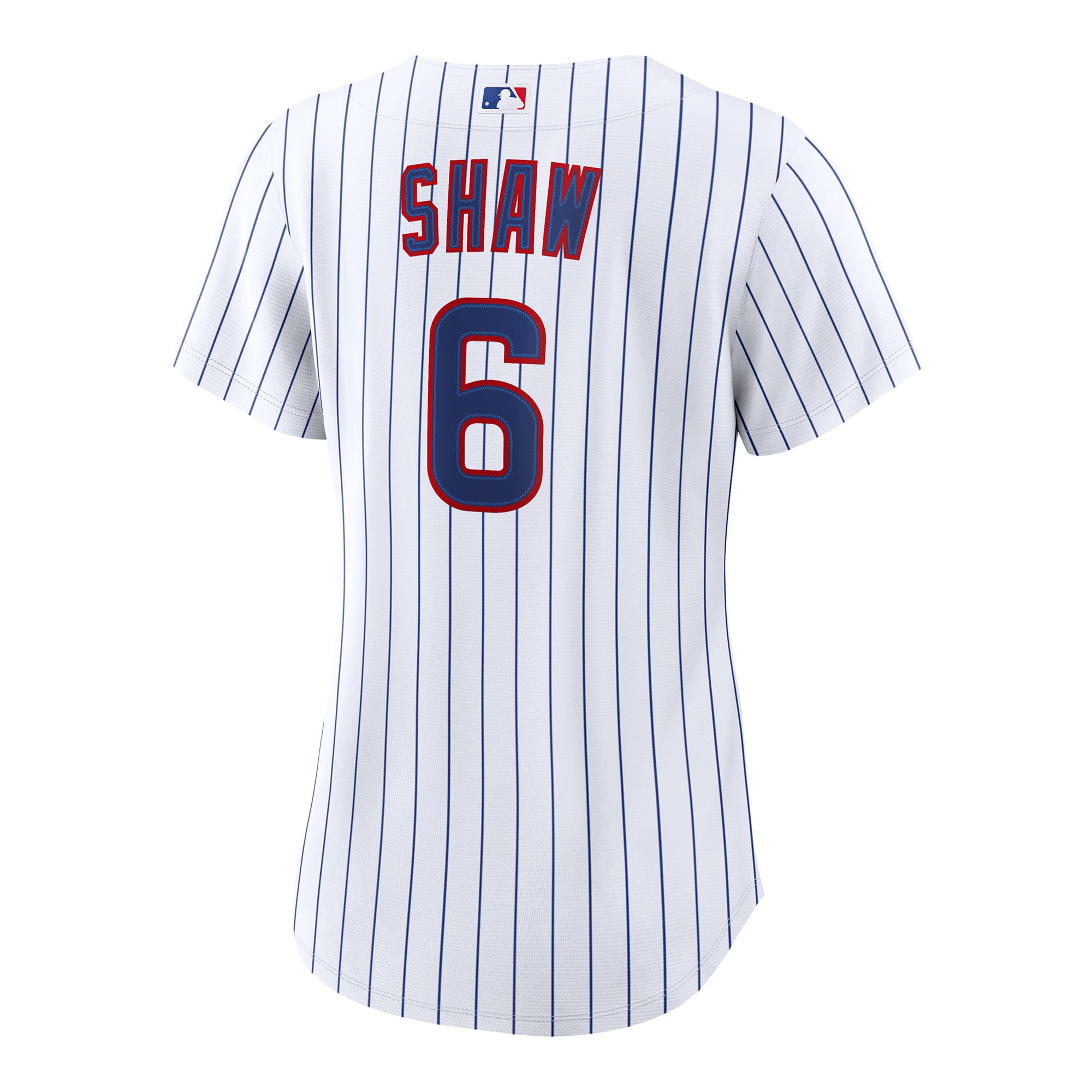 Matt Shaw Chicago Cubs Women's Home Jersey - White - Image 4