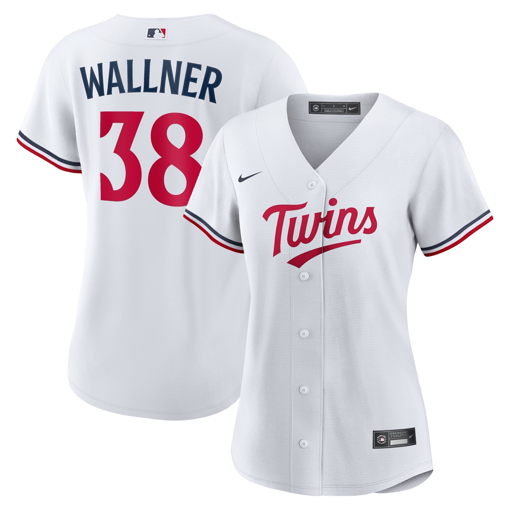 Matt Wallner Minnesota Twins Women's Home Jersey - White - Image 2
