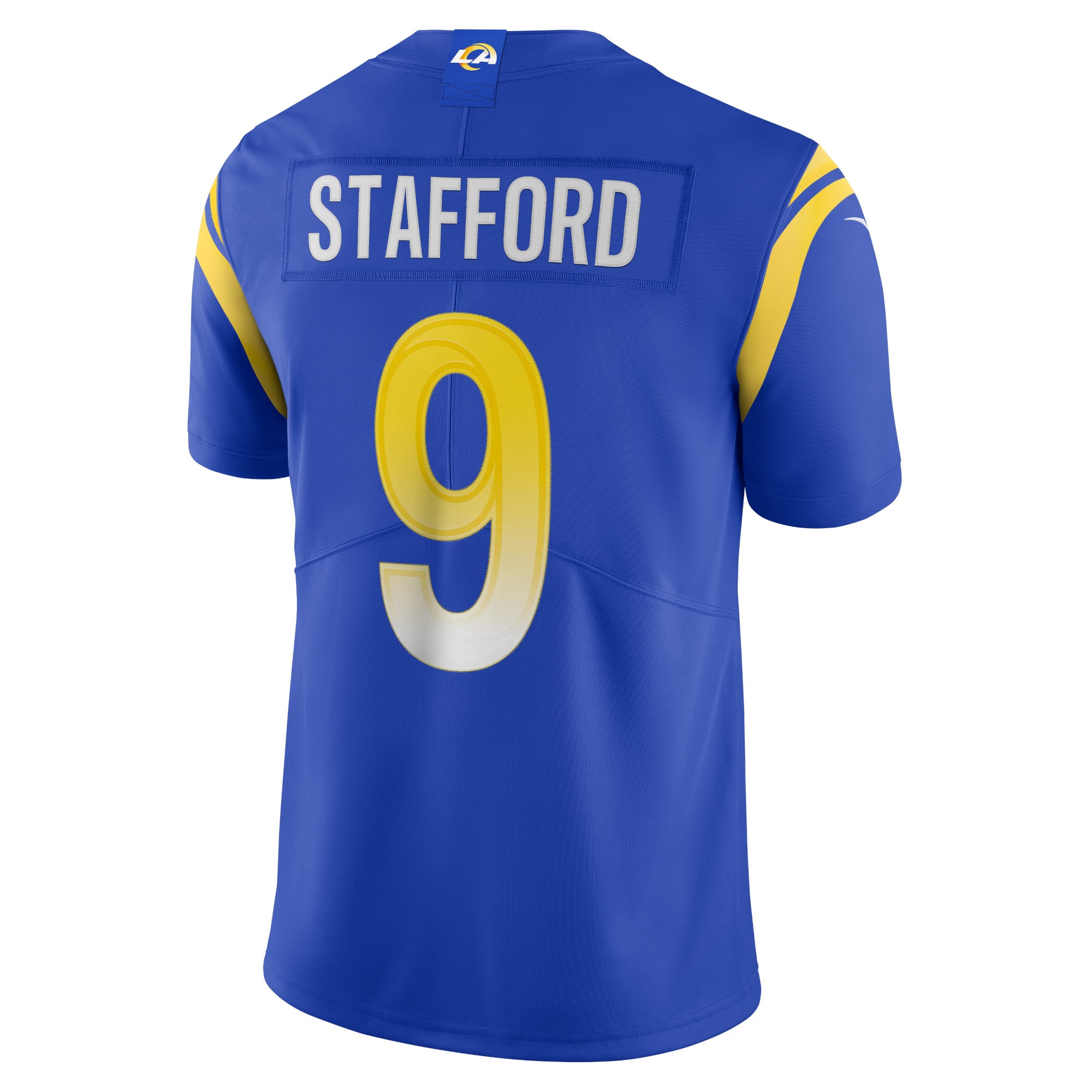 Matthew Stafford Los Angeles Rams Alternate Vapor Limited Jersey - Royal - Image 4