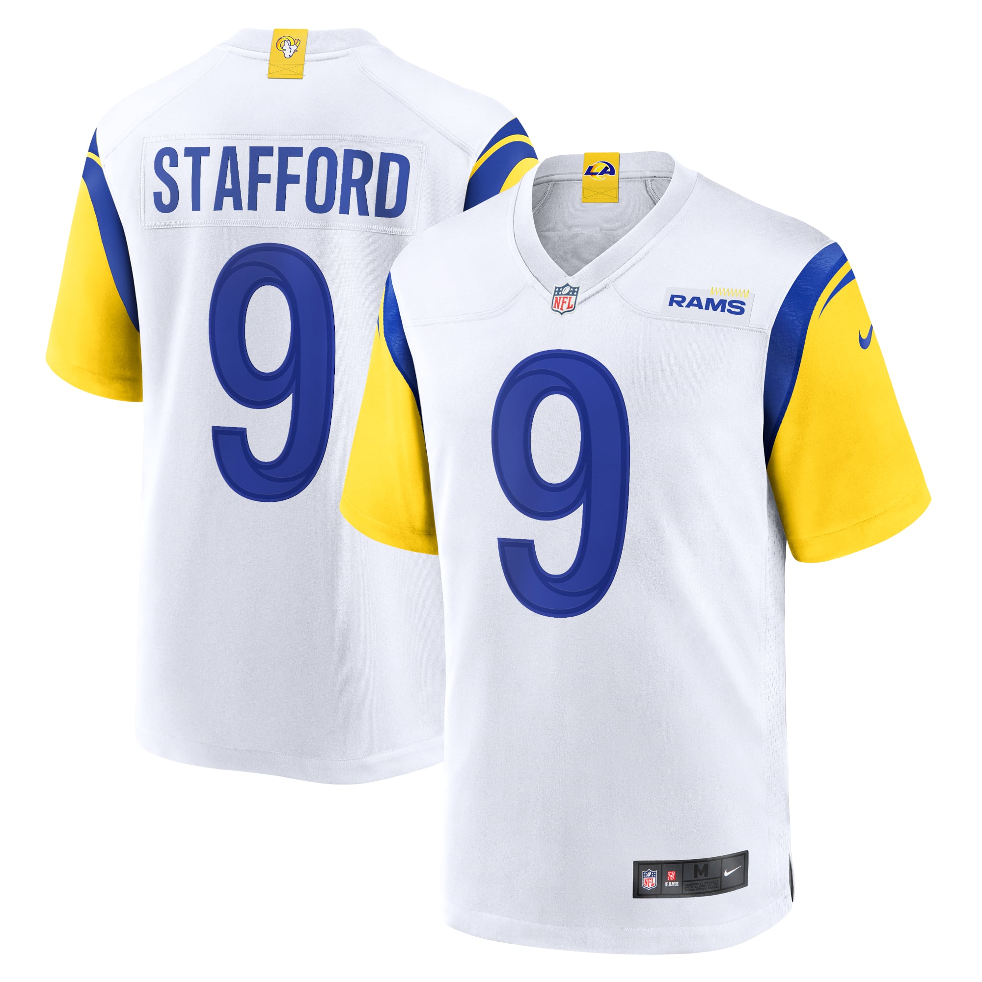 Matthew Stafford Los Angeles Rams Player Game Jersey - White - Image 2