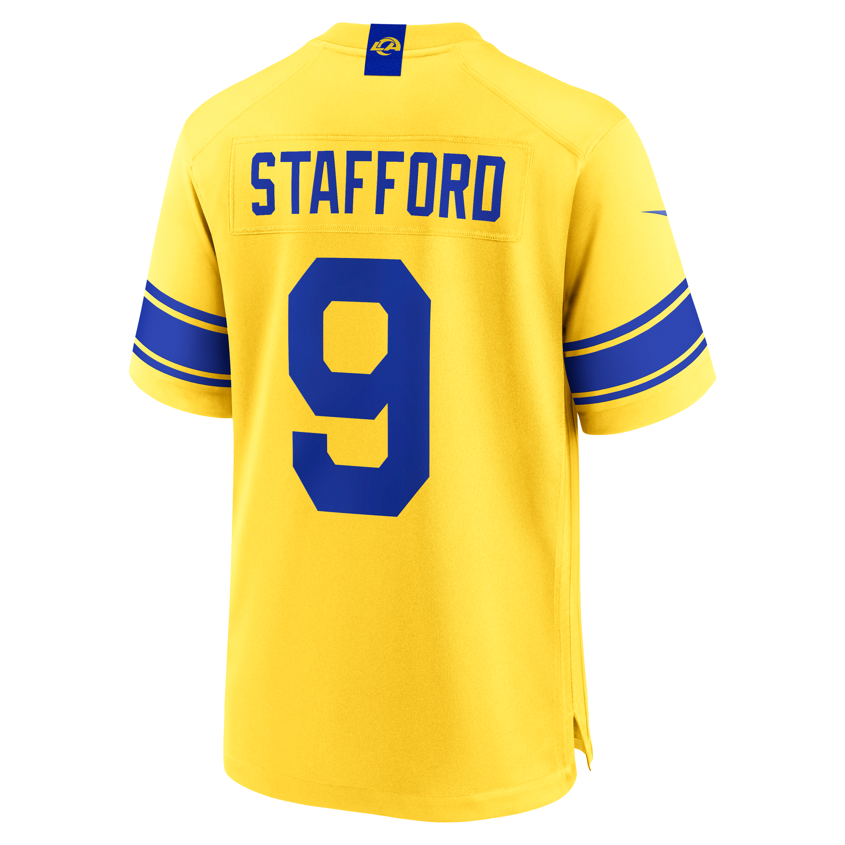 Matthew Stafford Los Angeles Rams Team Game Player Jersey - Gold - Image 4