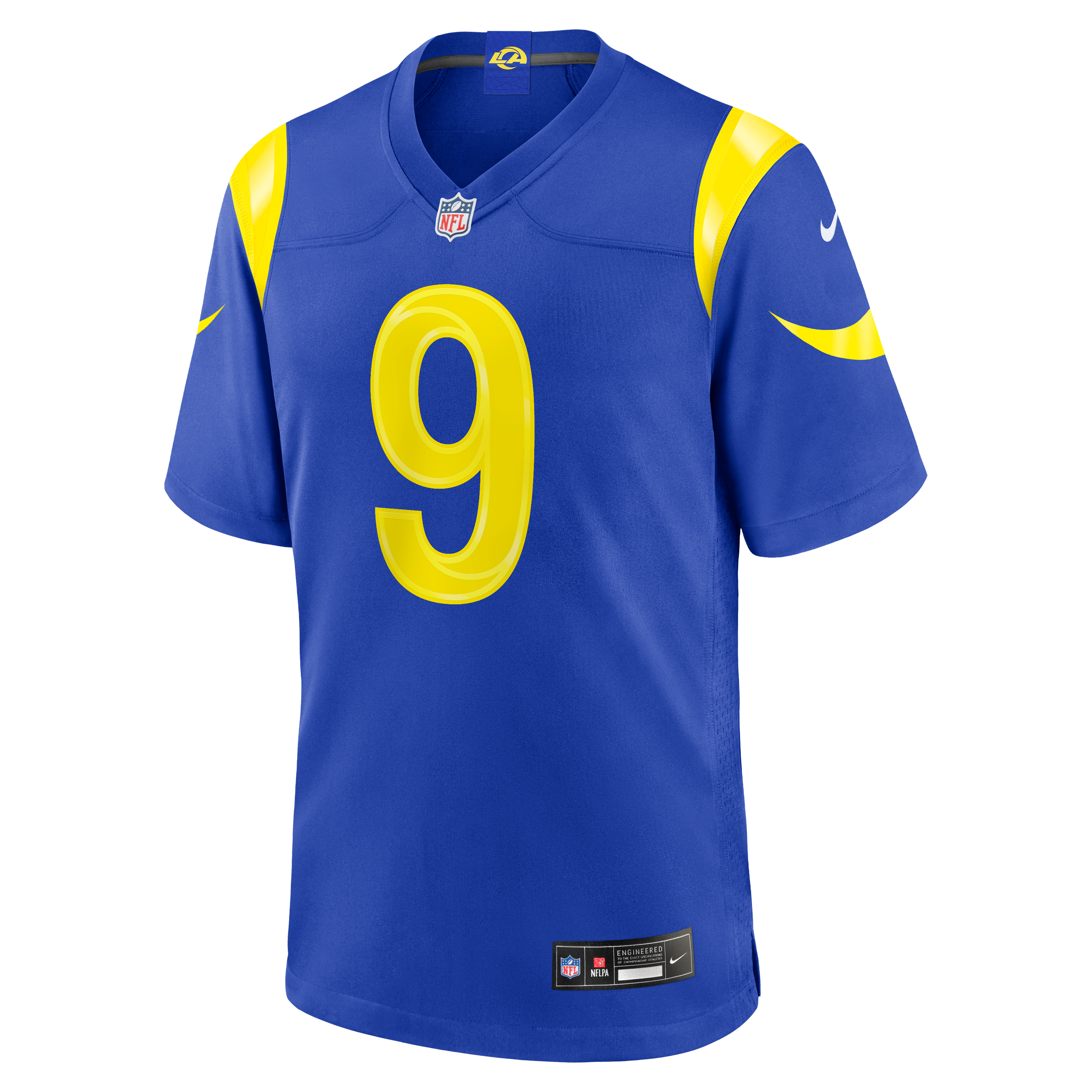 Matthew Stafford Los Angeles Rams Team Game Player Jersey - Royal - Image 3