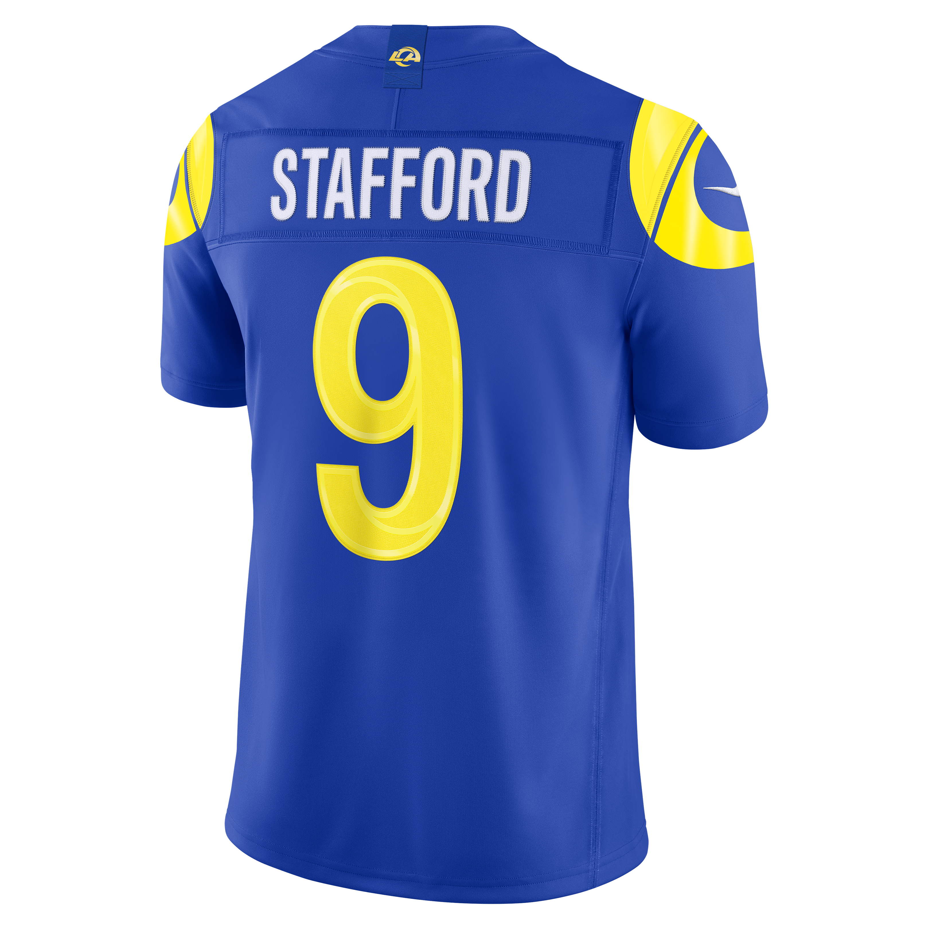 Matthew Stafford Los Angeles Rams Vapor F.U.S.E. Stitched Limited Jersey - Royal - Image 4
