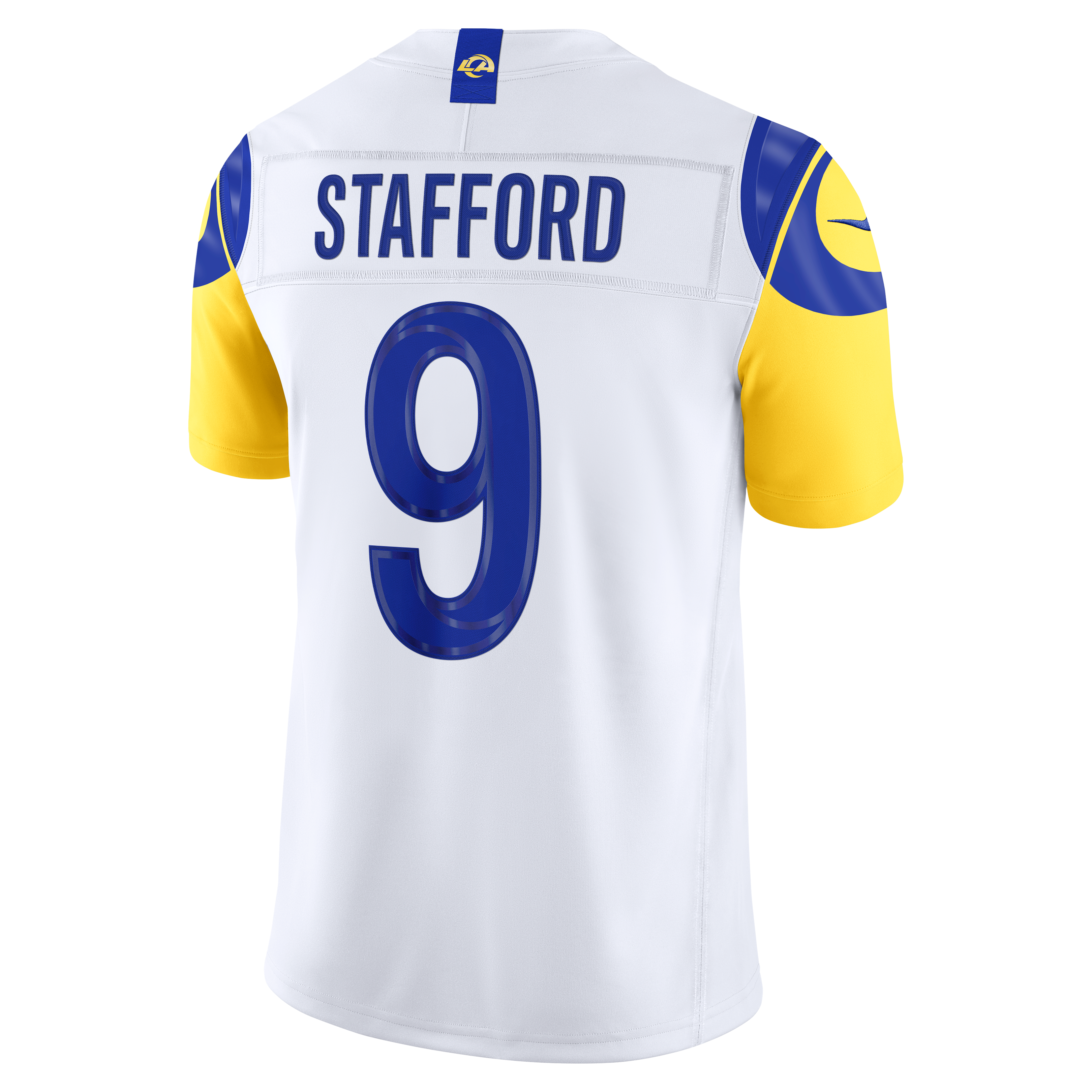 Matthew Stafford Los Angeles Rams Vapor F.U.S.E. Stitched Limited Jersey - White - Image 4