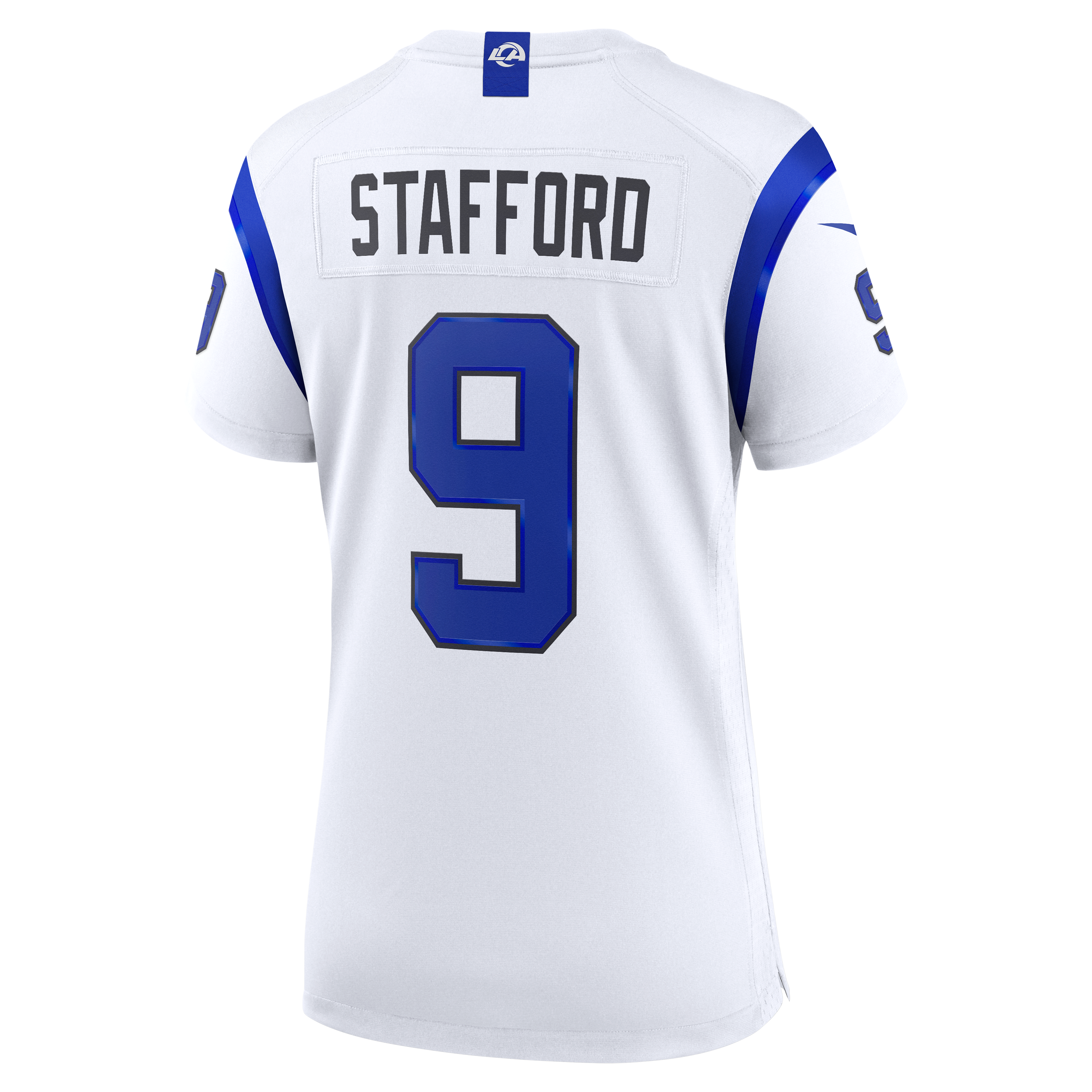 Matthew Stafford Los Angeles Rams Women's Fearsome White Game Jersey - Image 4